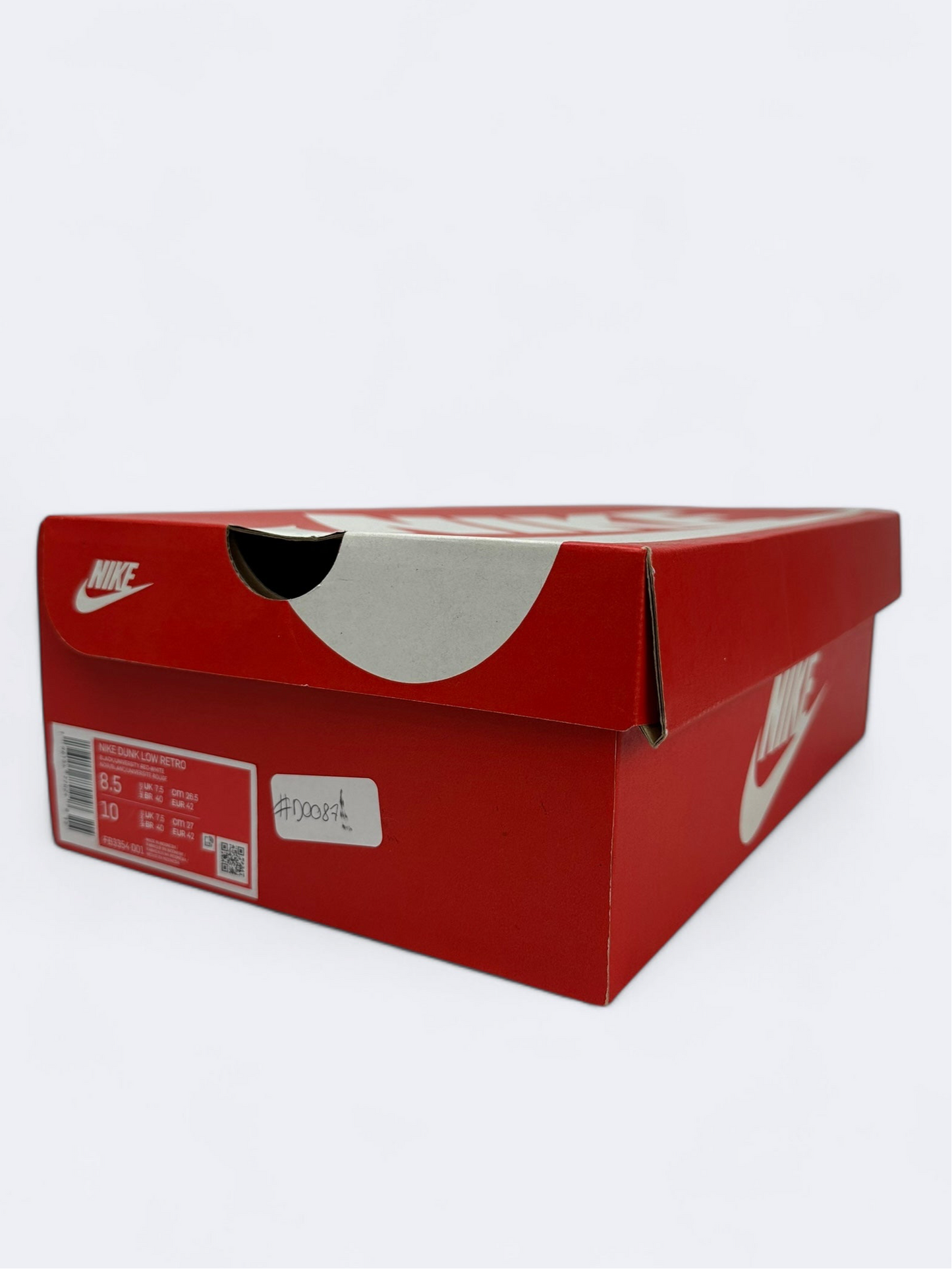 Nike Dunk Low "Black White Red" - 42 Casual Area