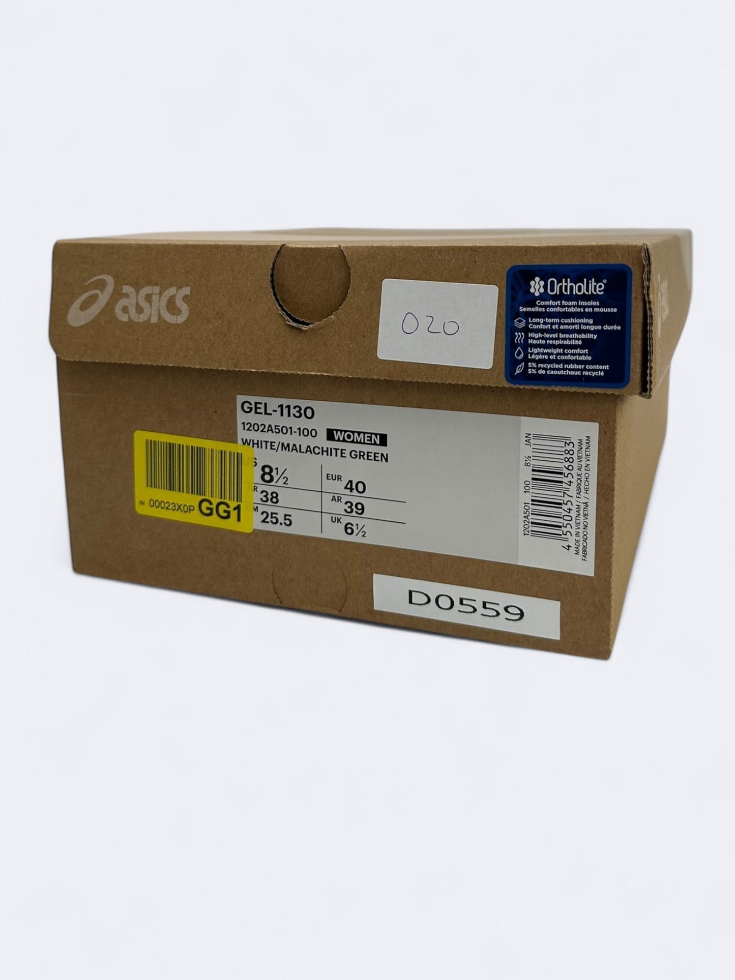 Asics Gel 1130 "White Malachite Green" - 40 Casual Area