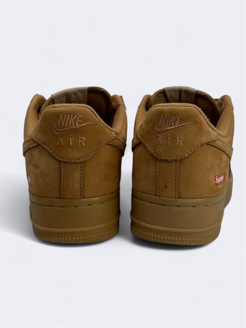 Supreme x Nike Air Force 1 "Box Logo Wheat" - 40,5 Casual Area