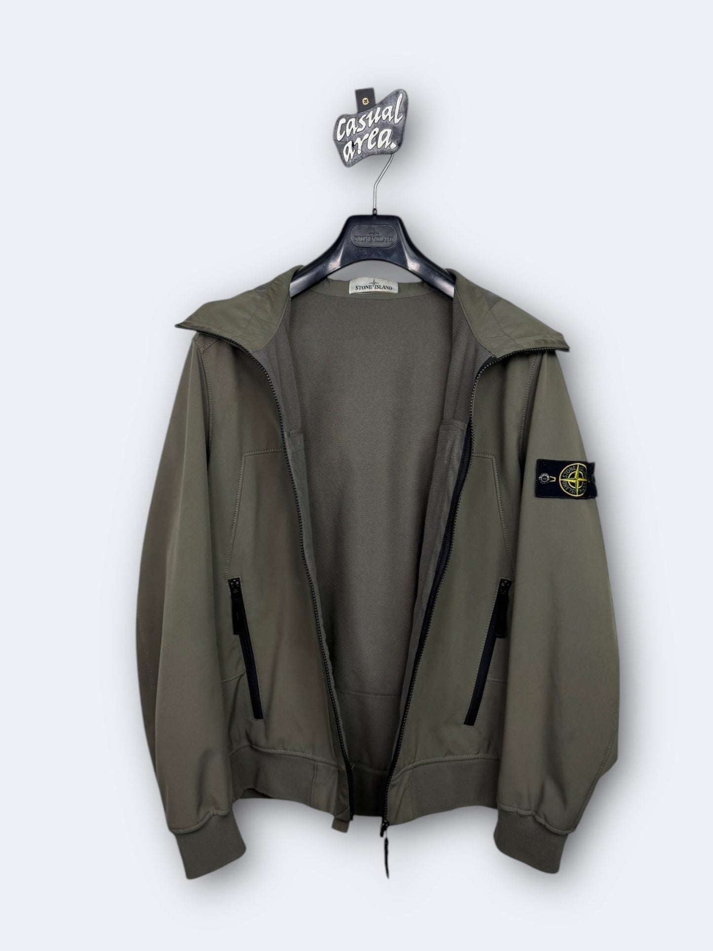 Soft Shell-R Stone Island - L Casual Area