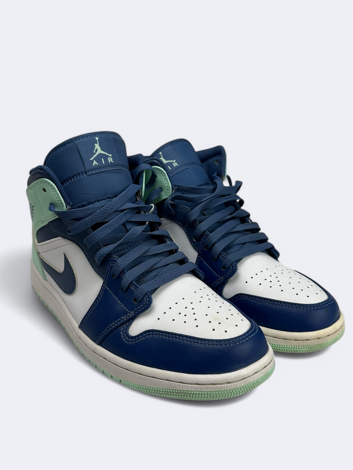 Air Jordan 1 Mid Blue Mint - 45 Casual Area
