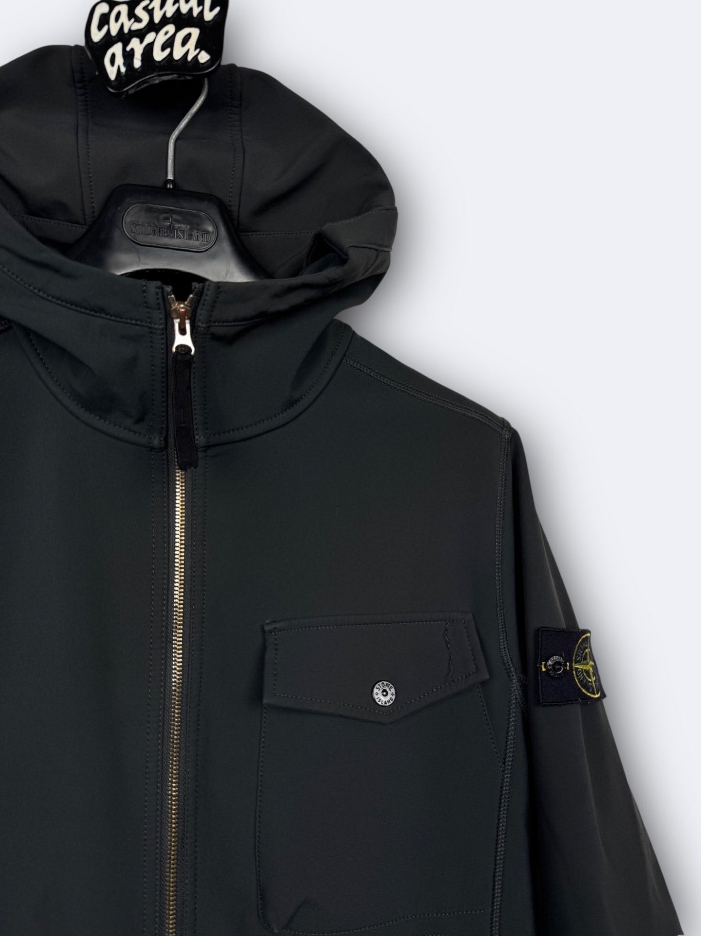 Soft Shell-R Stone Island - M Casual Area