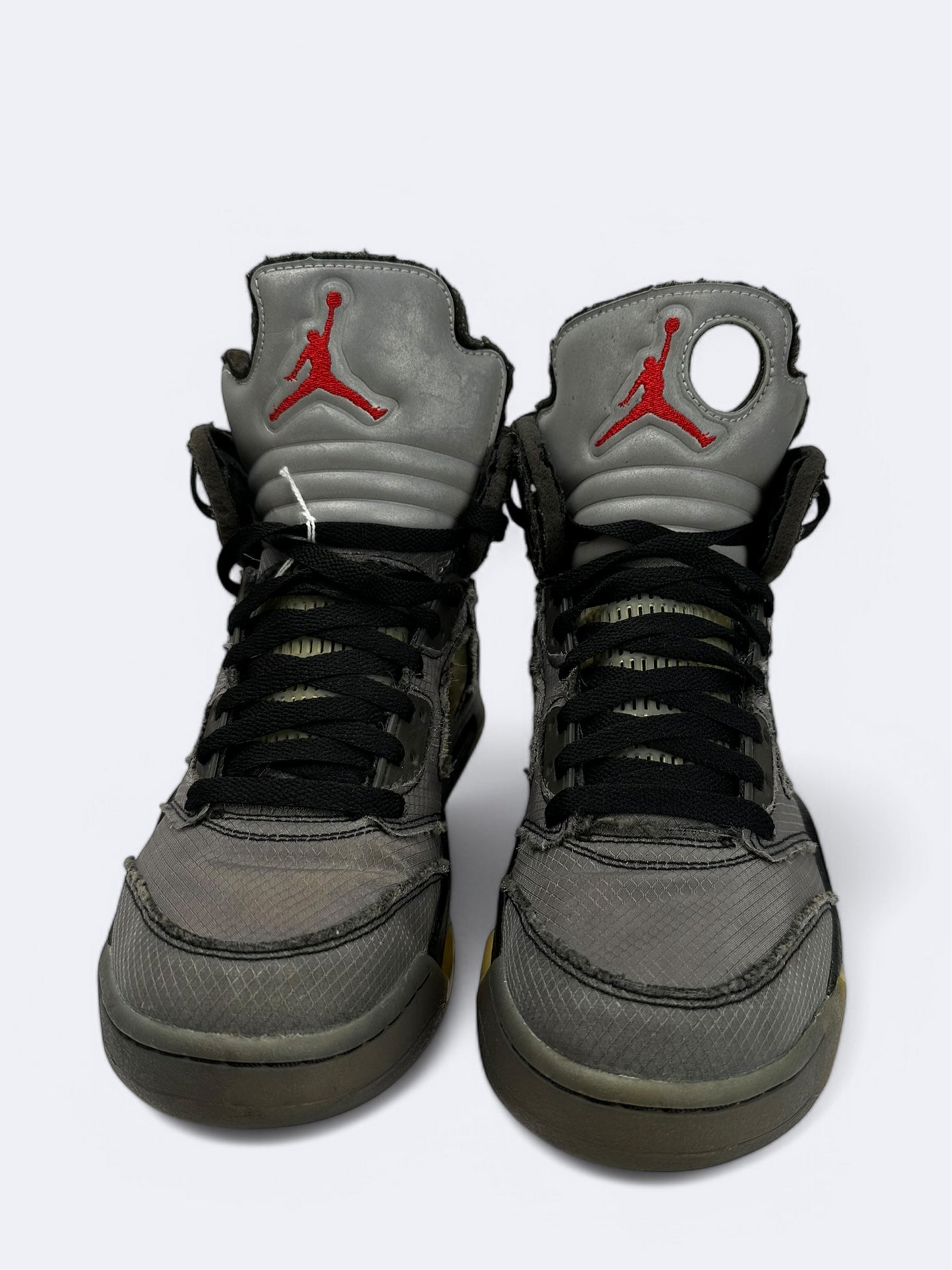 Off-White x Air Jordan 5 "Black" - 42,5 Casual Area