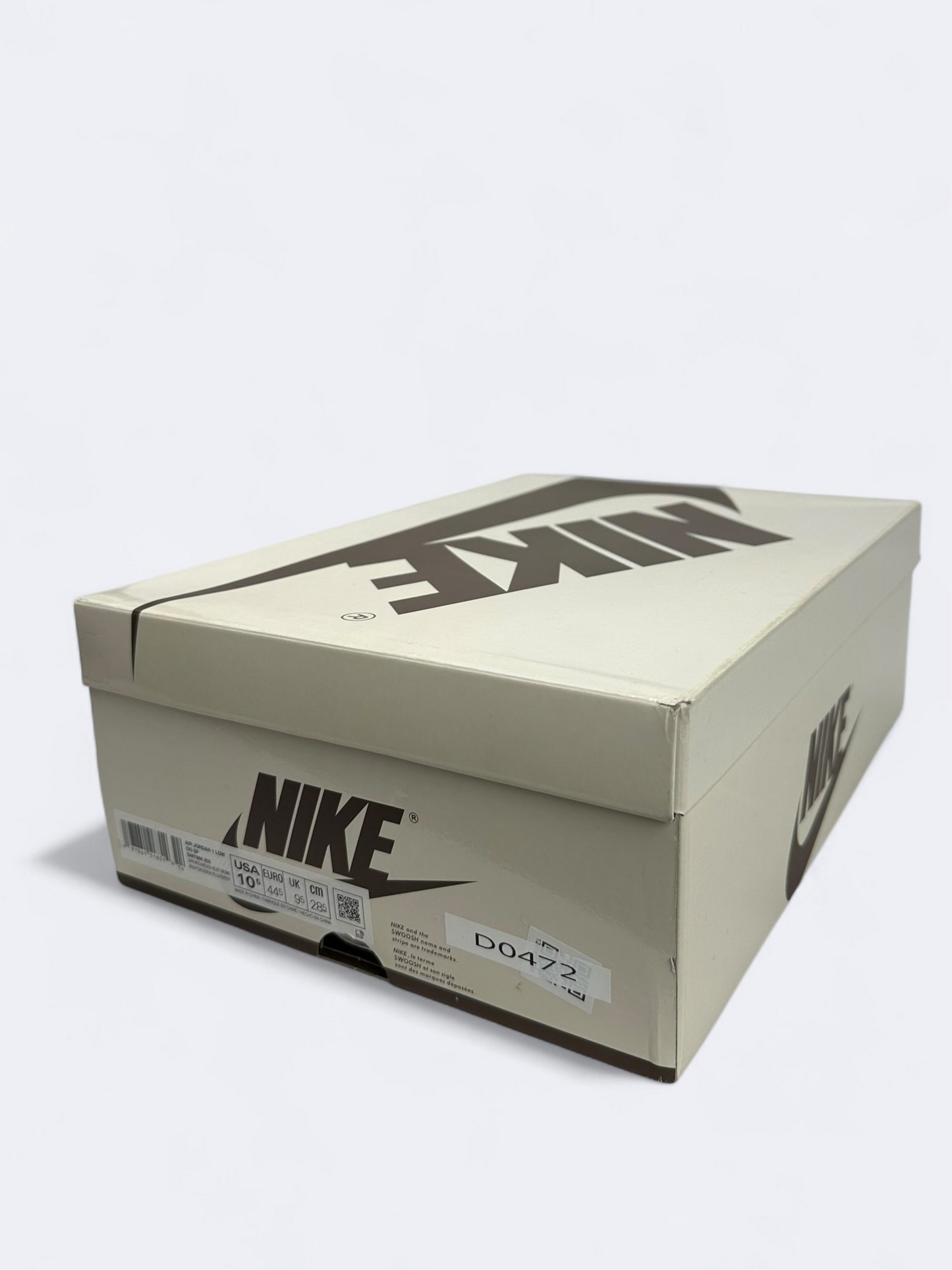 Travis Scott x Air Jordan 1 Low Velvet Brown - 44,5 Casual Area