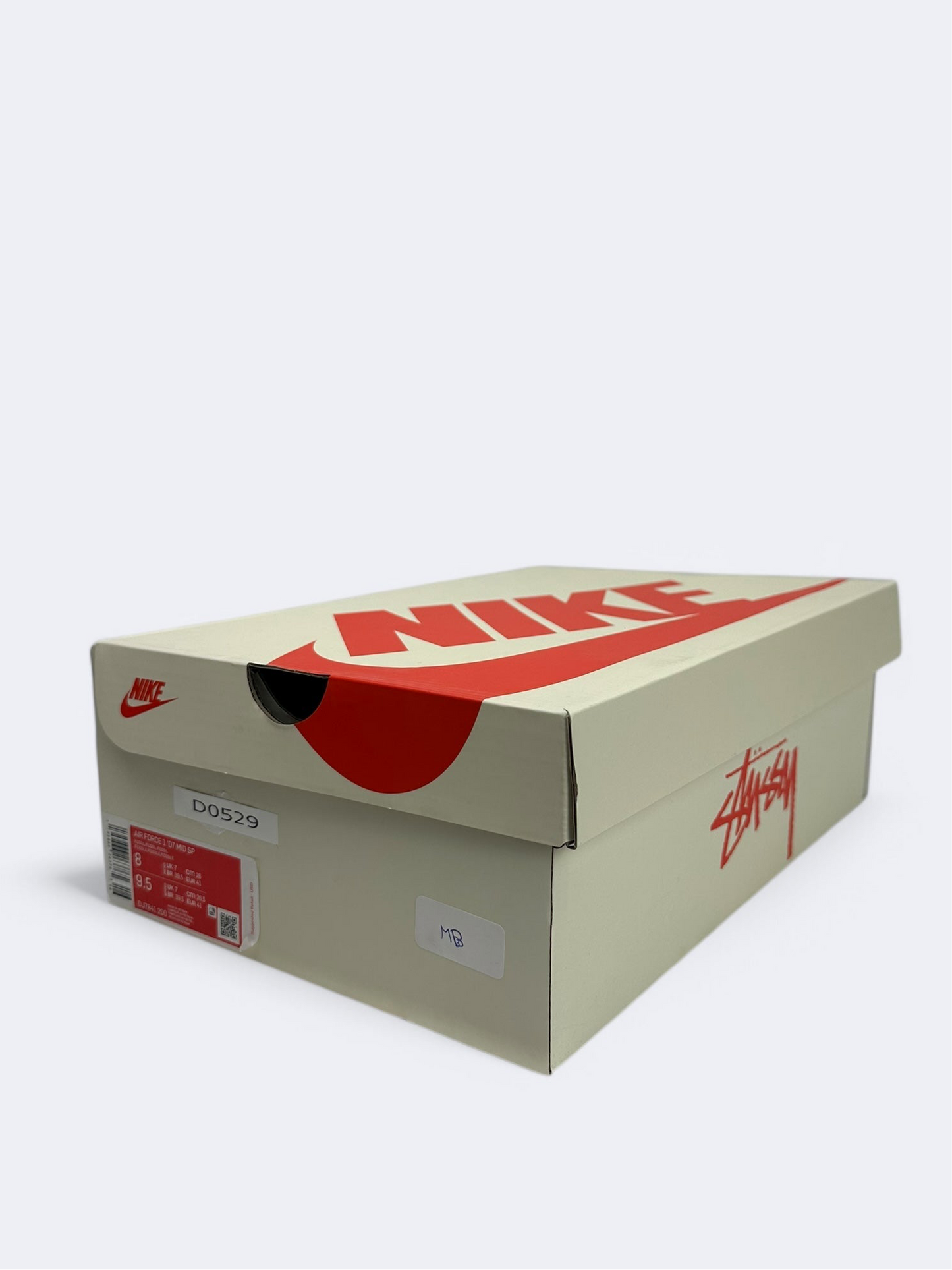 Stussy x Air Force 1 Mid "Fossil" - 41 Casual Area