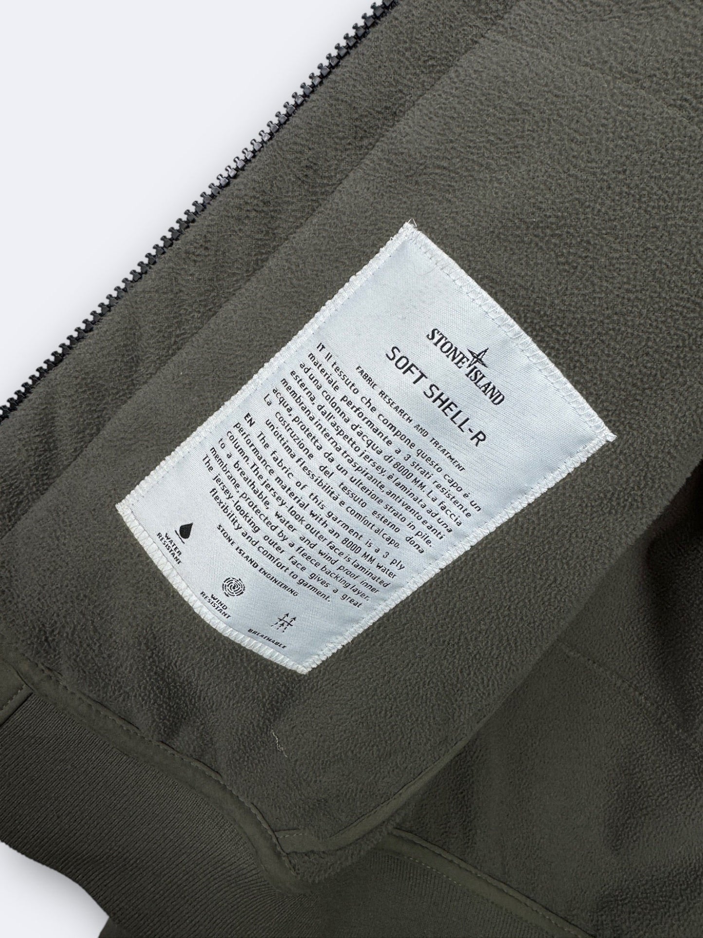 Soft Shell-R Stone Island - L Casual Area
