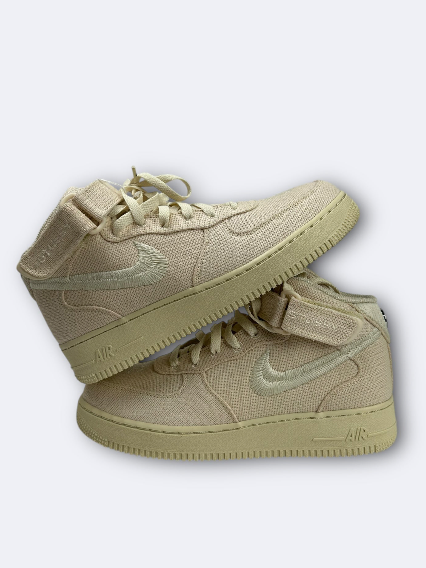 Stussy x Air Force 1 Mid "Fossil" - 41 Casual Area