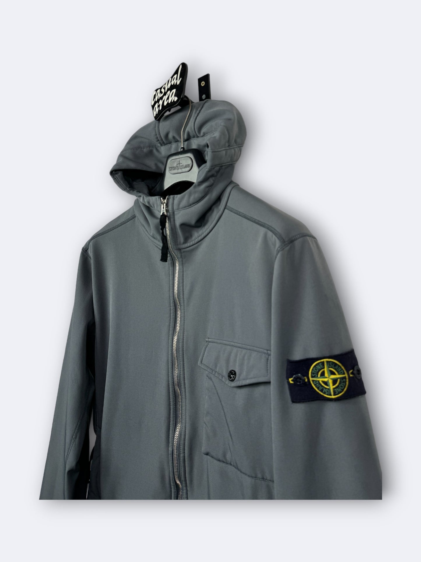 Soft Shell-R Stone Island - L Casual Area