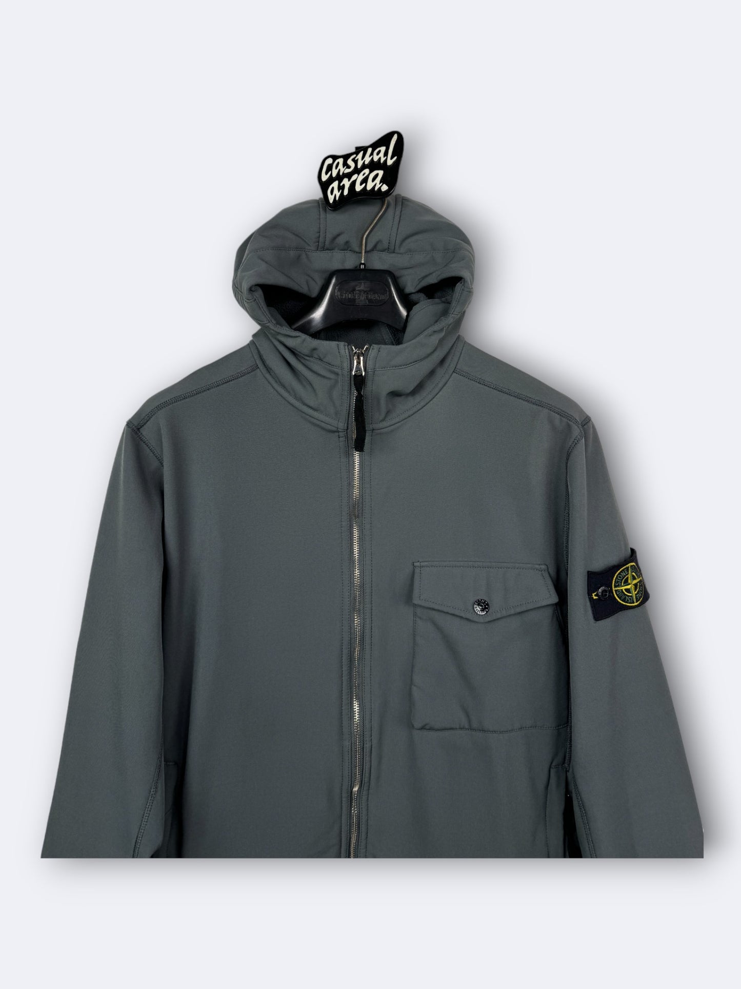 Soft Shell-R Stone Island - L Casual Area