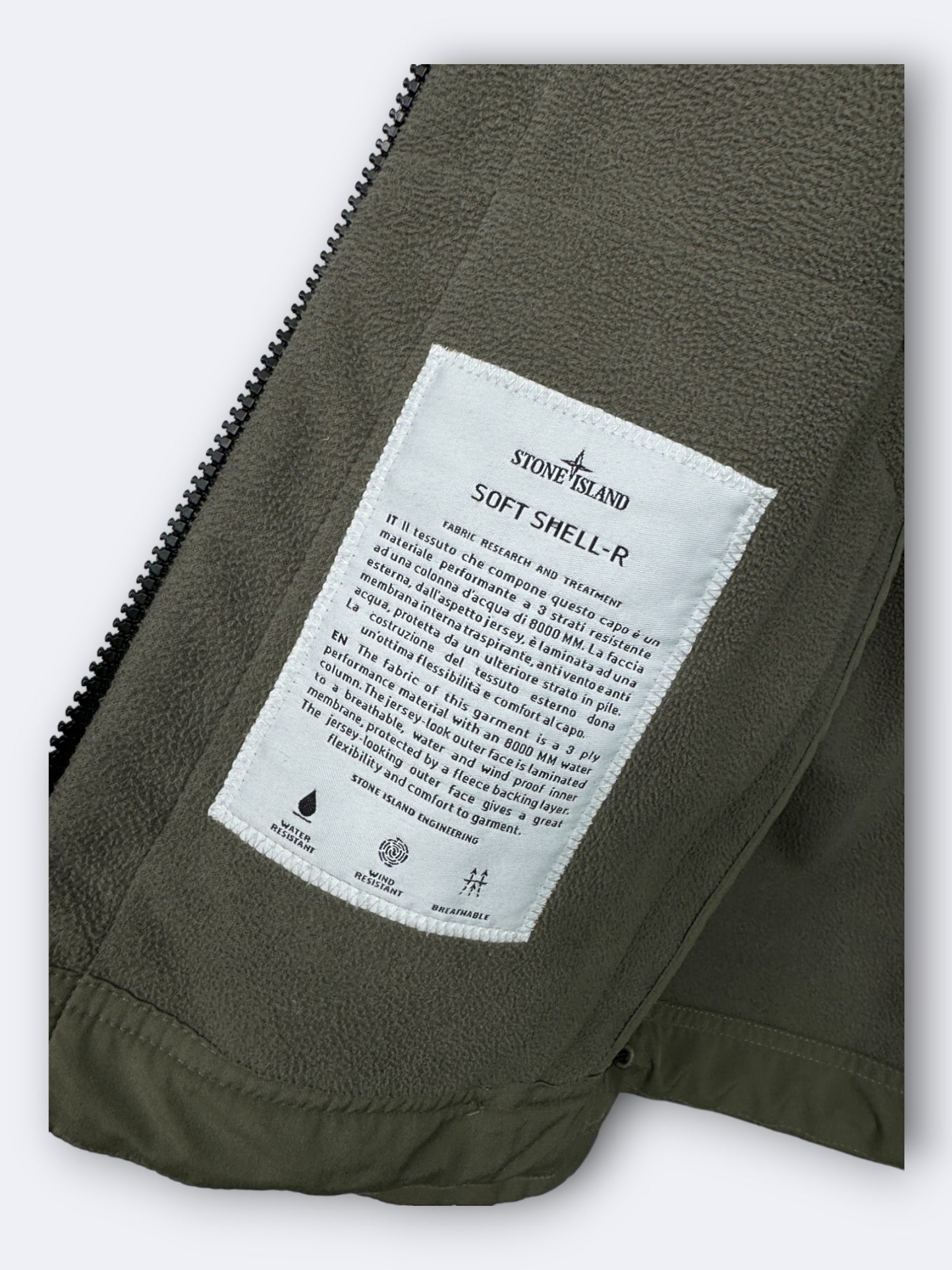 Soft Shell-R Stone Island - L Casual Area