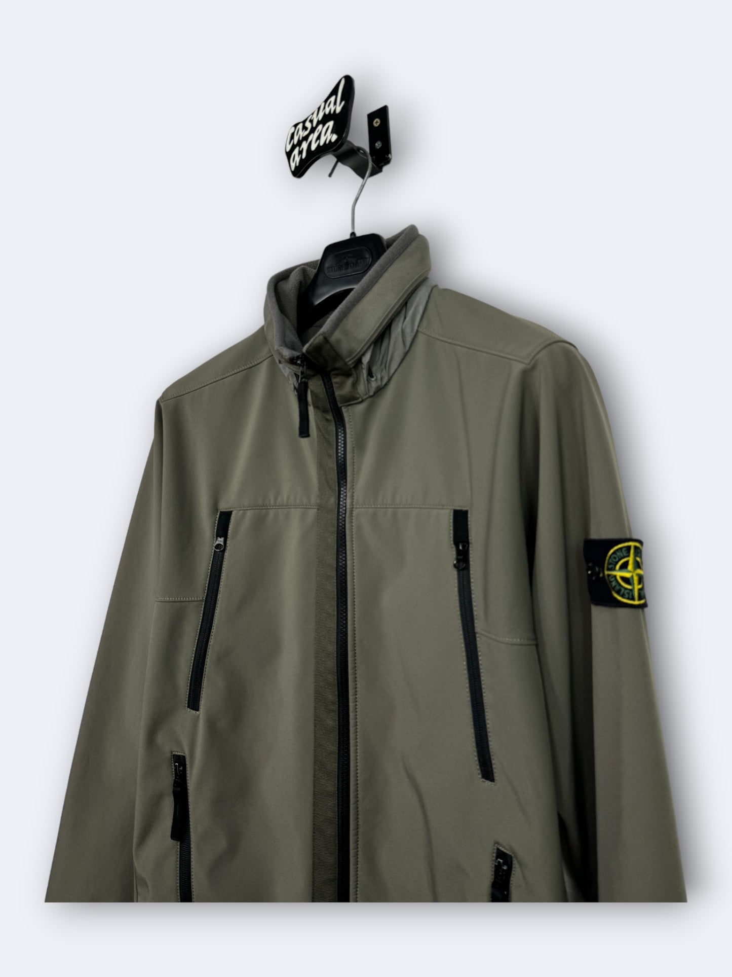 Soft Shell-R Stone Island - L Casual Area