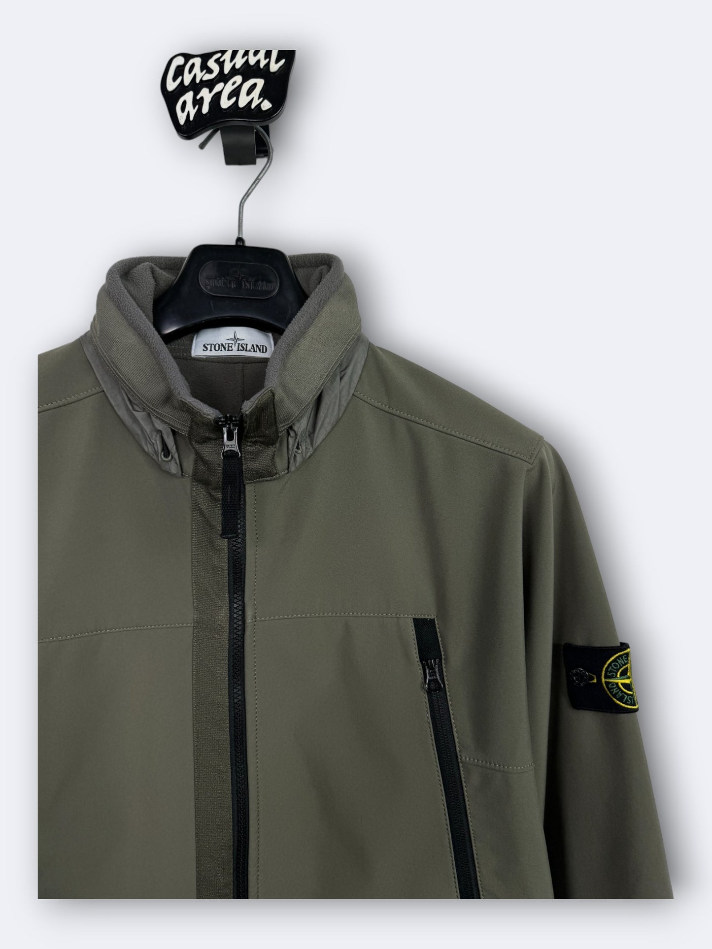 Soft Shell-R Stone Island - L Casual Area