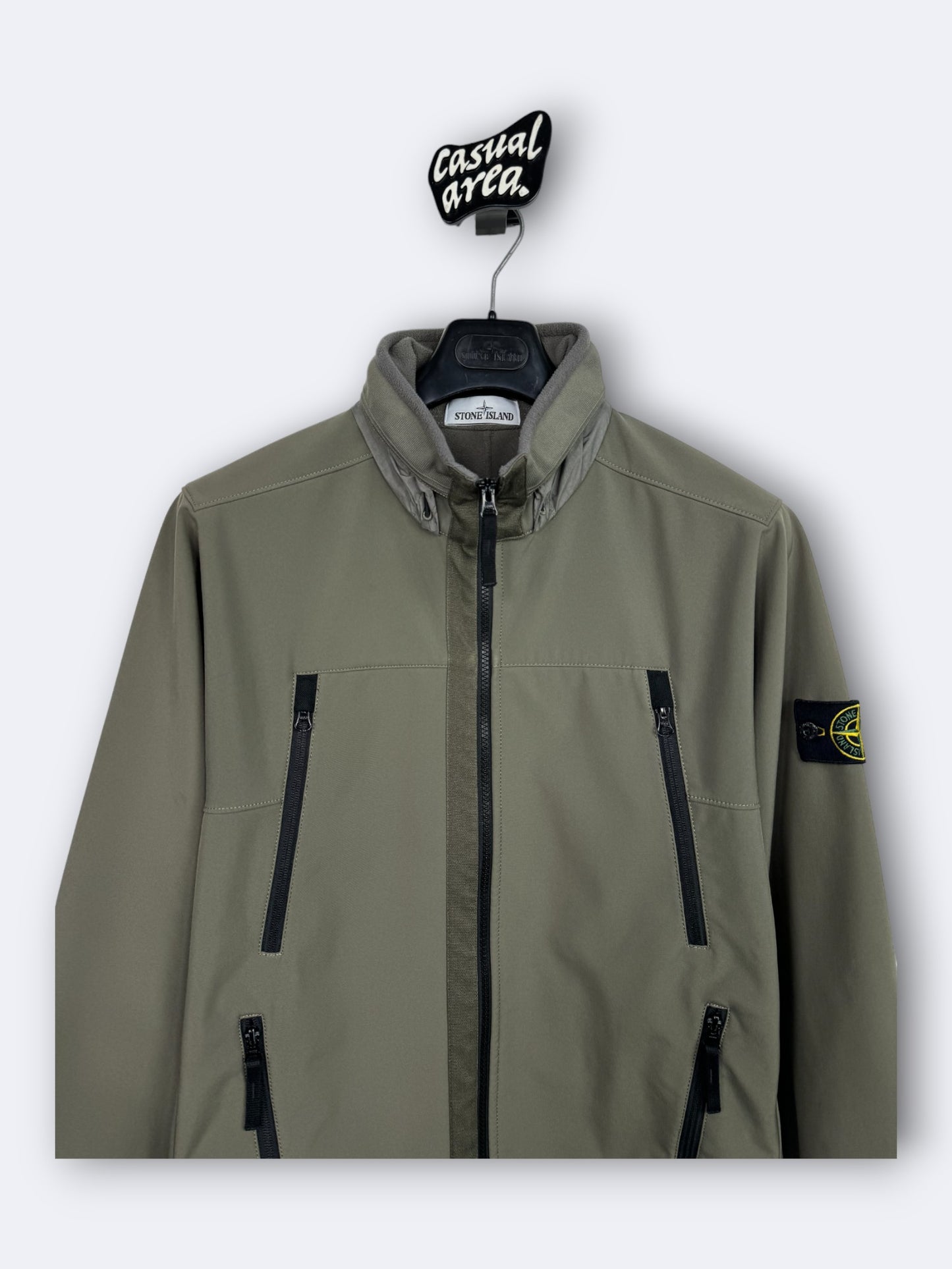 Soft Shell-R Stone Island - L Casual Area