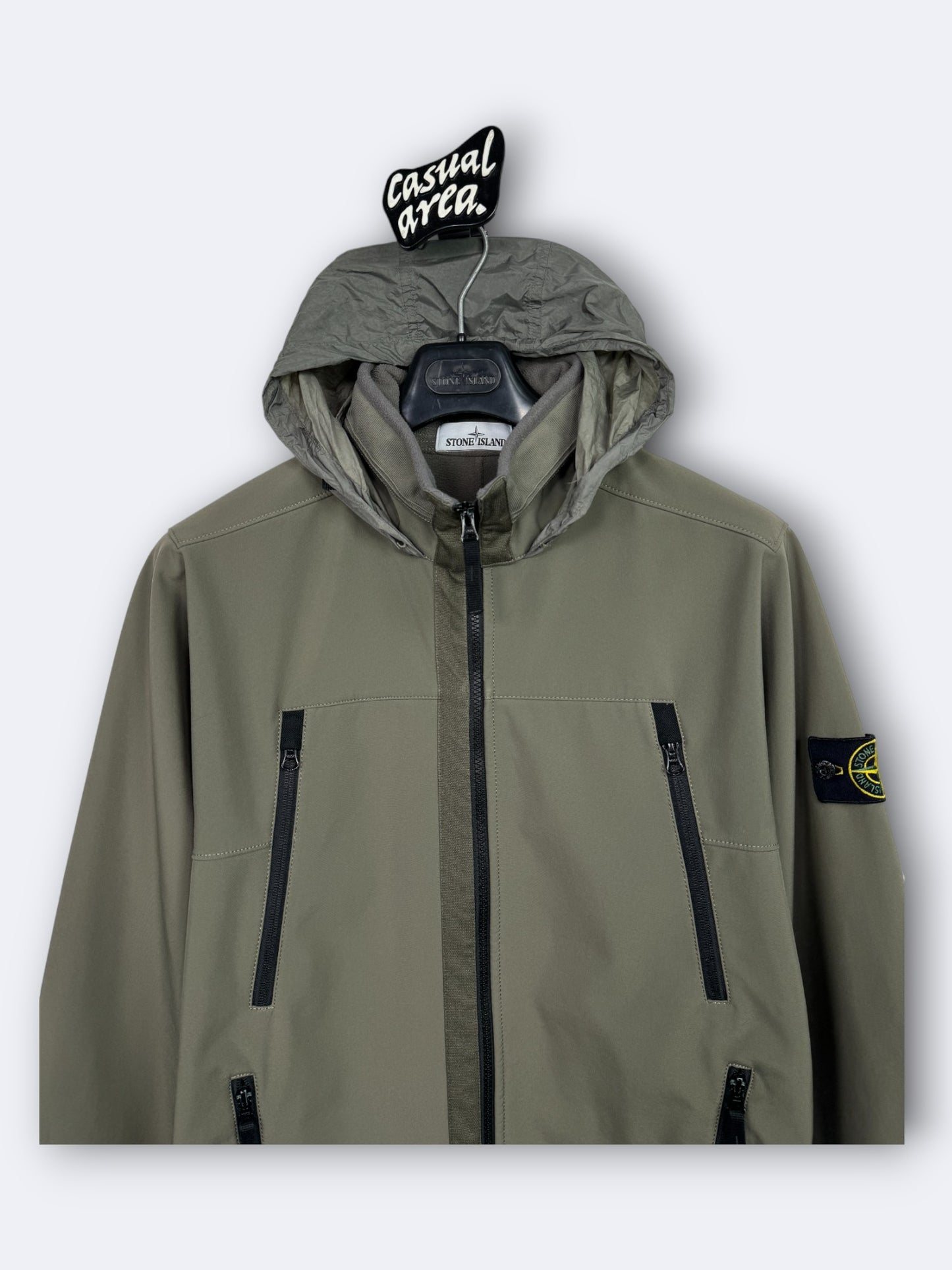 Soft Shell-R Stone Island - L Casual Area