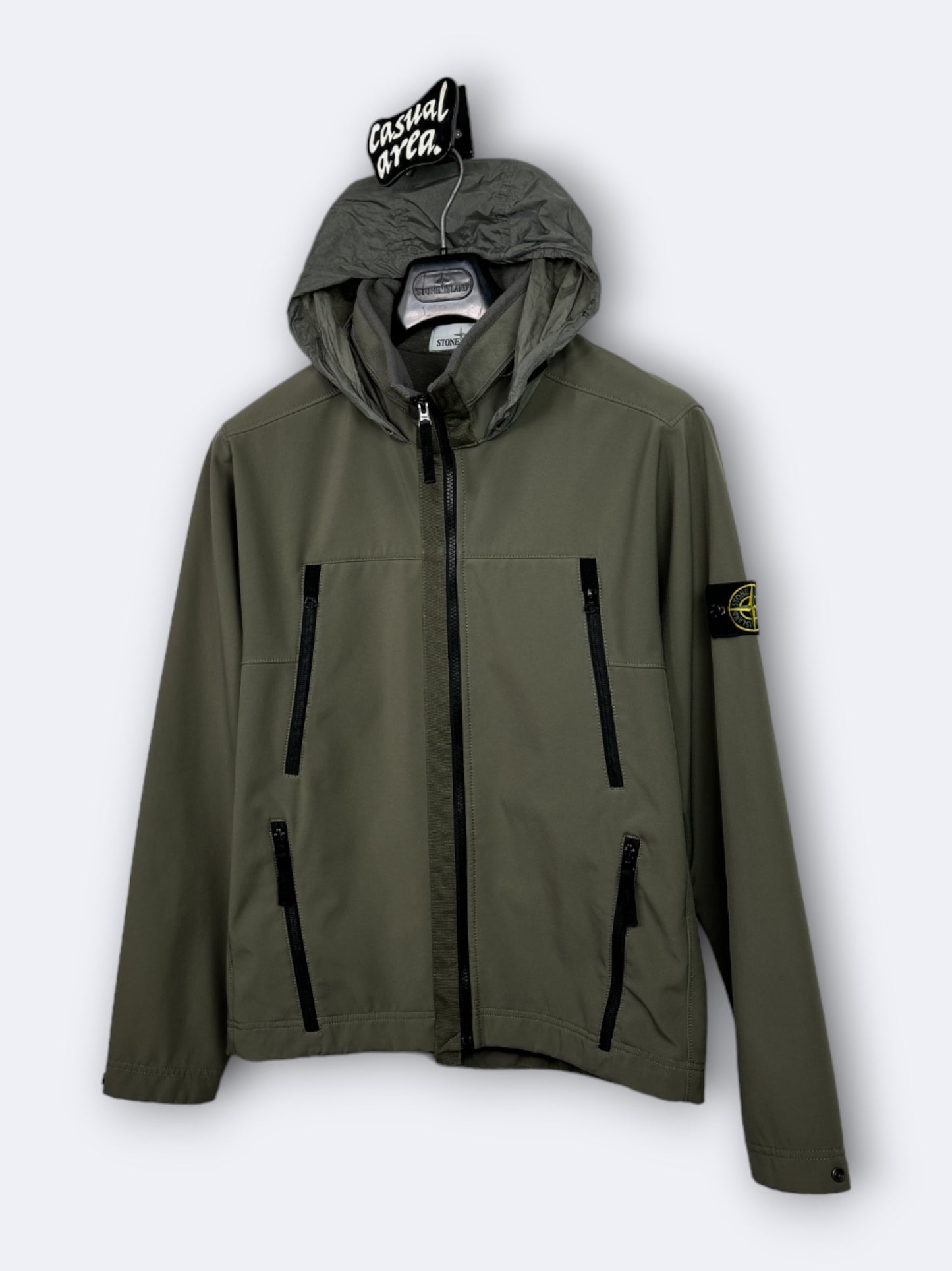 Soft Shell-R Stone Island - L Casual Area