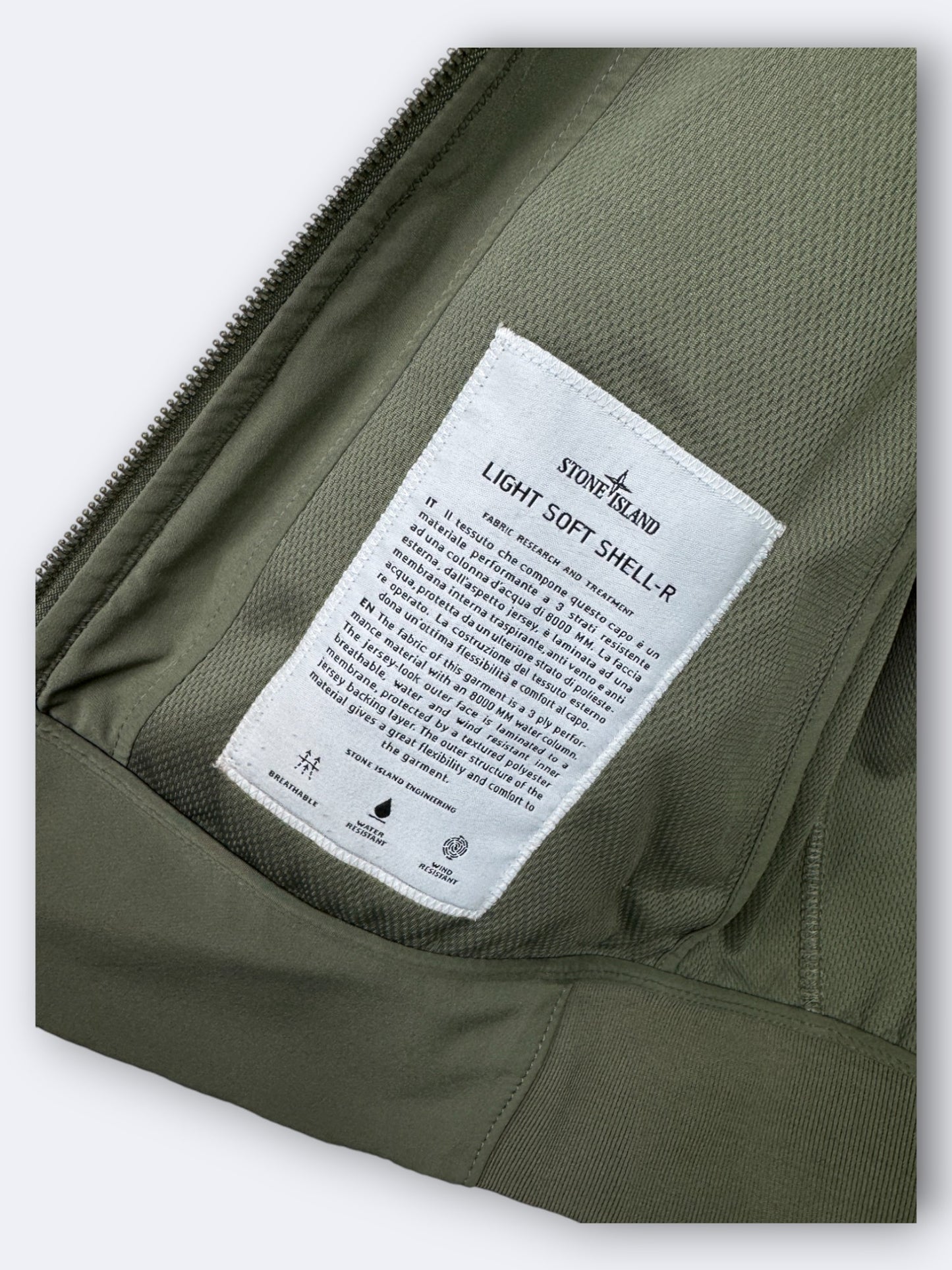 Light Soft Shell-R Stone Island - S Casual Area