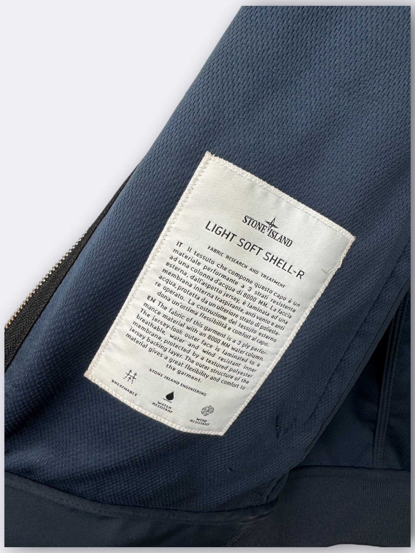 Light Soft Shell-R Stone Island - M Casual Area