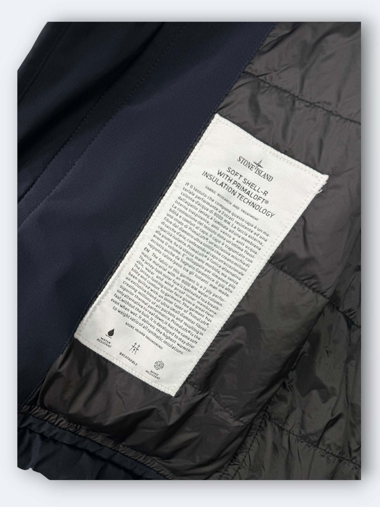 Soft Shell-R "Primaloft" Stone Island - S Casual Area