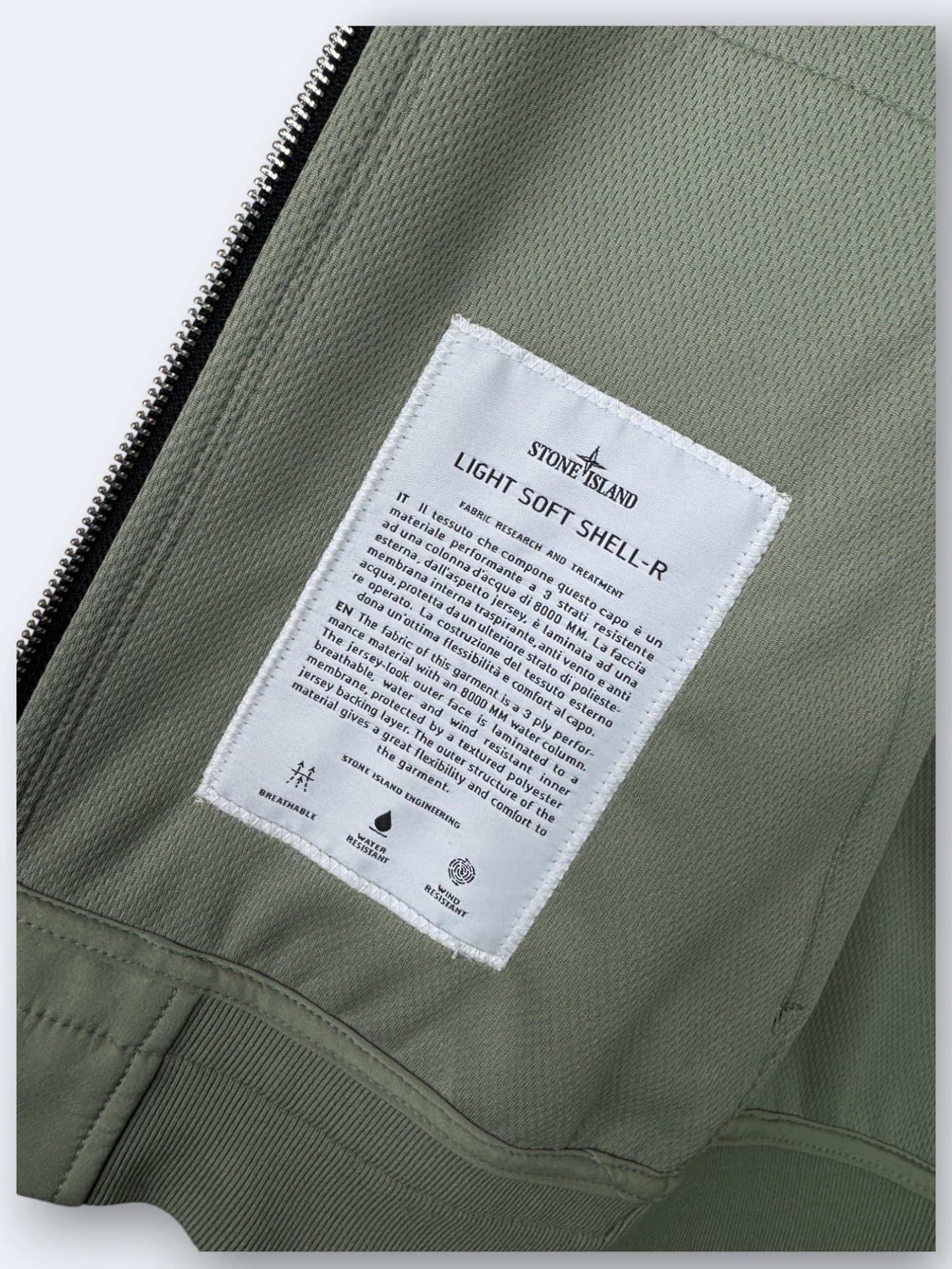 Light Soft Shell-R Stone Island - S Casual Area