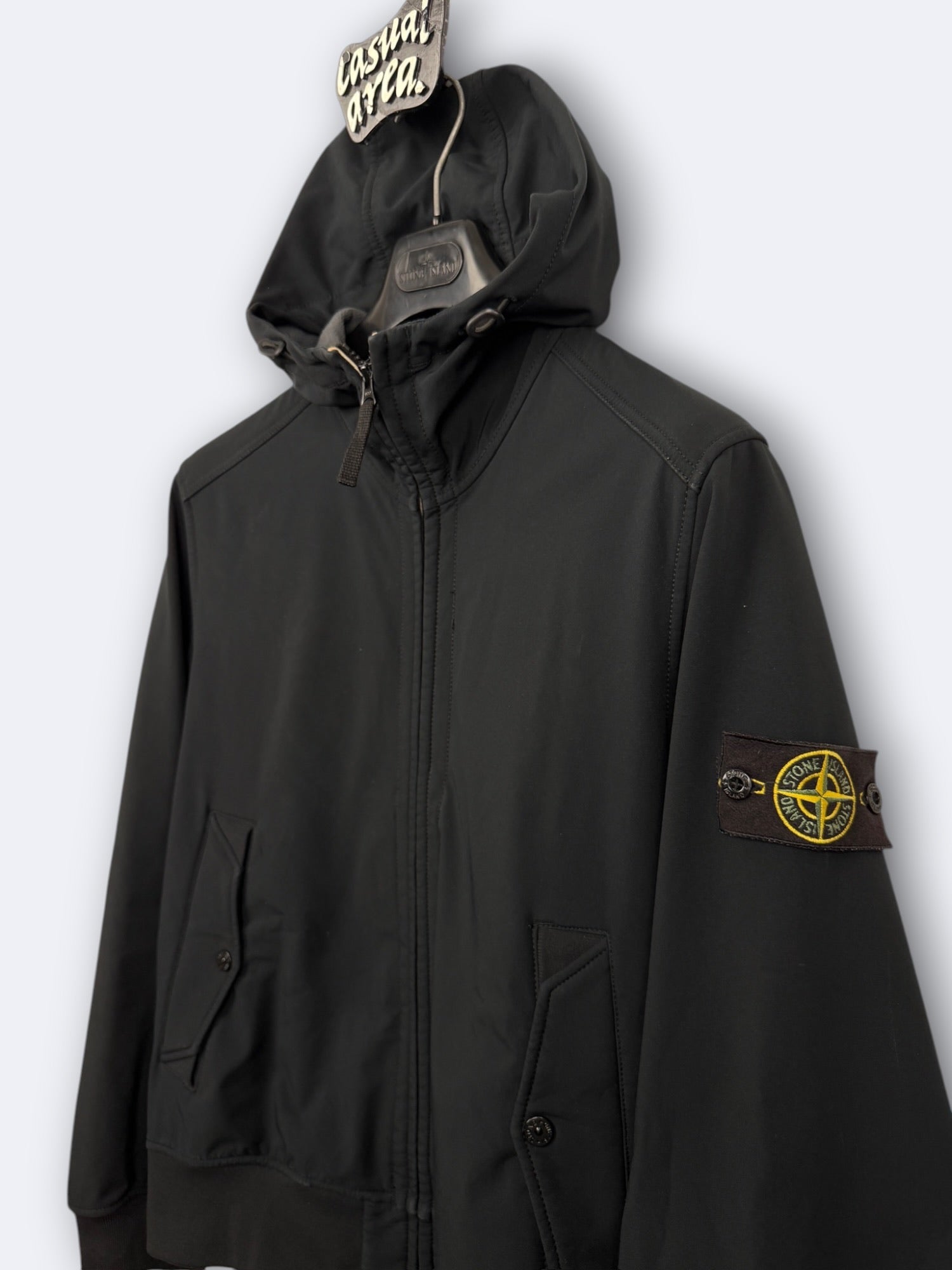 Soft Shell-R Stone Island - L Casual Area
