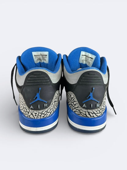 Air Jordan 3 Rétro "Sport Bleu" - 42 Casual Area