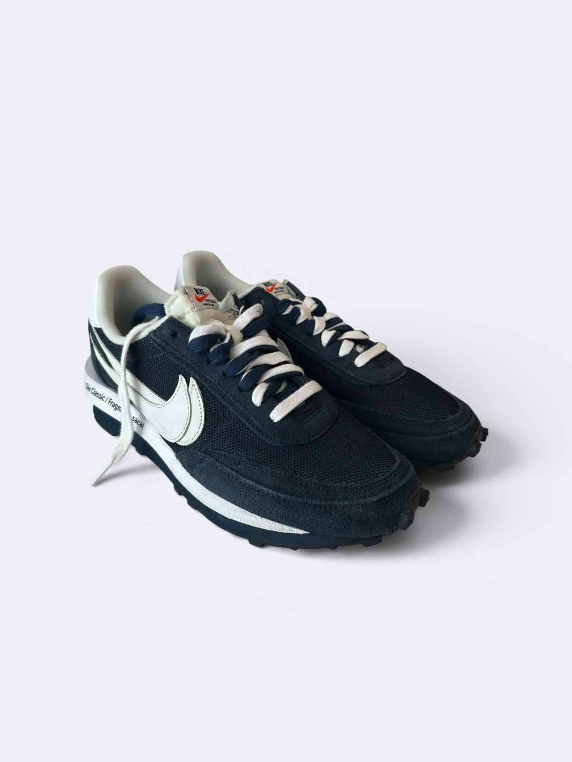 Fragment x Sacai x Nike LD Waffle "Blue Void" - 44 Casual Area