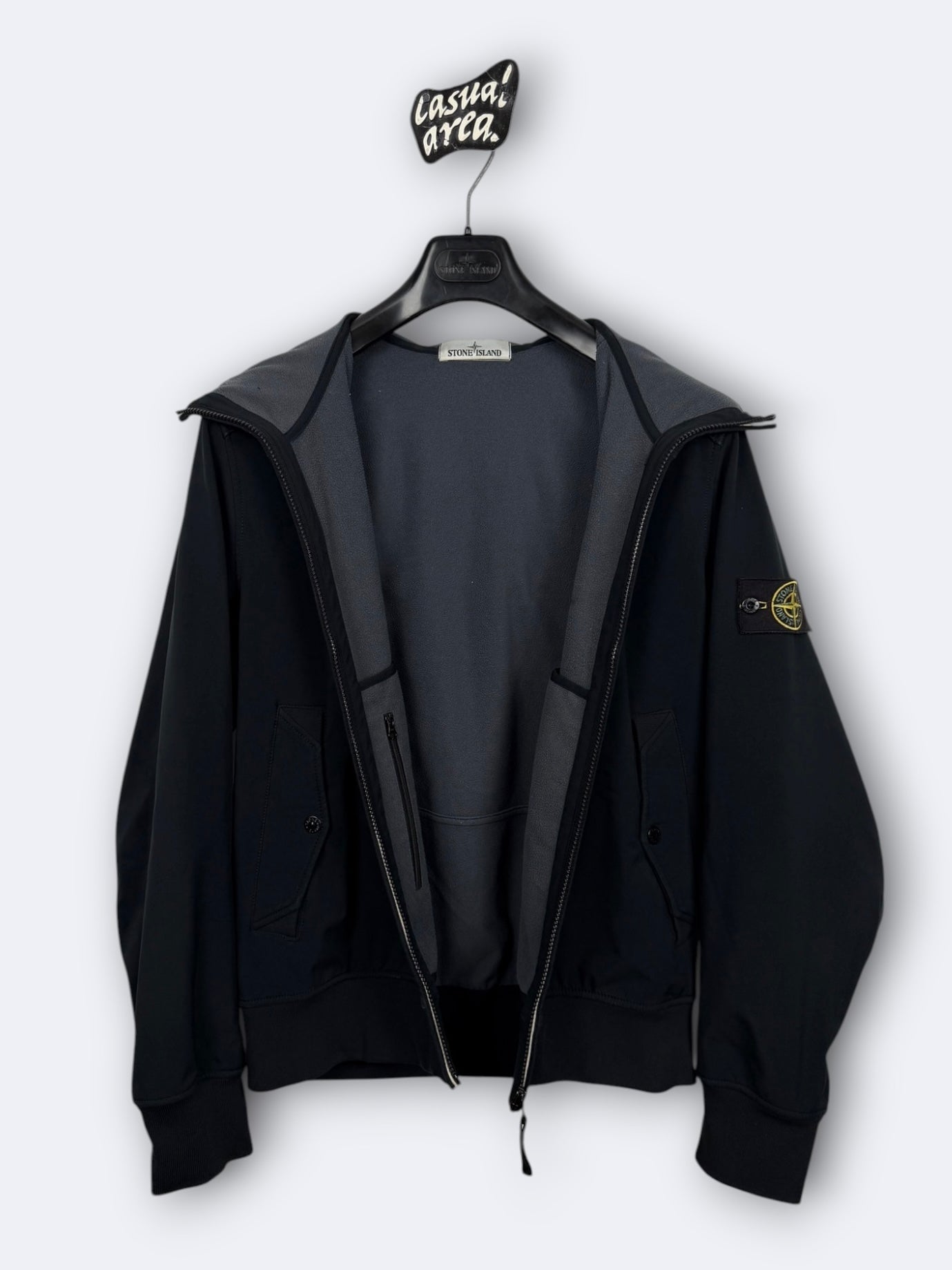 Soft Shell-R Stone Island - L Casual Area