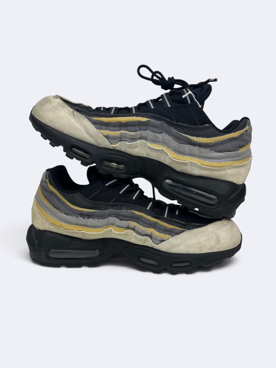 Comme des Garçons x Nike Air Max 95 "Black & Grey" - 45 Casual Area