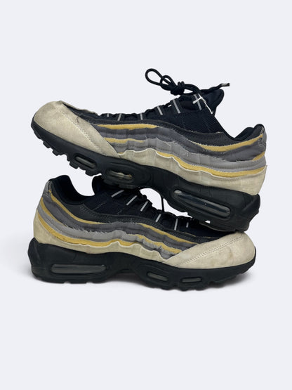 Comme des Garçons x Nike Air Max 95 "Black & Grey" - 45 Casual Area