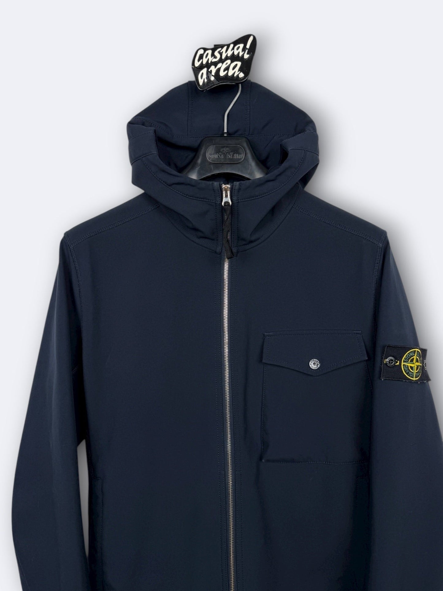 Soft Shell-R Stone Island - L Casual Area