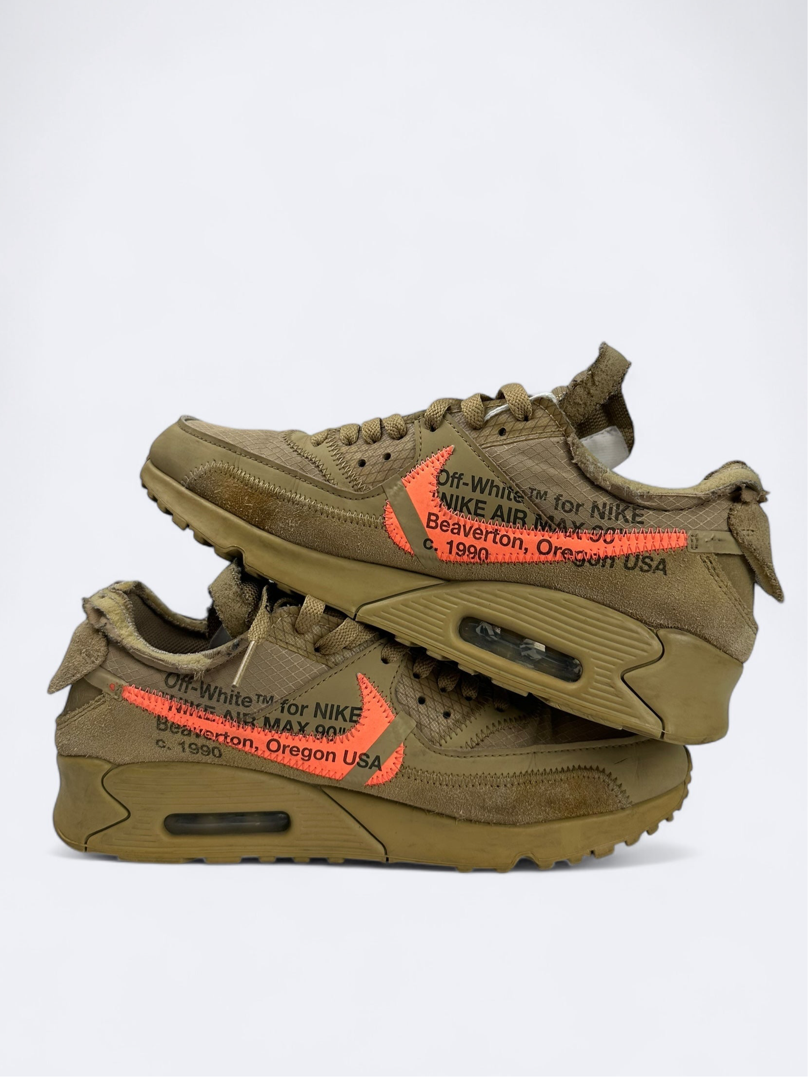 Off-White x Nike Air Max 90 "Desert Ore" - 42 Casual Area