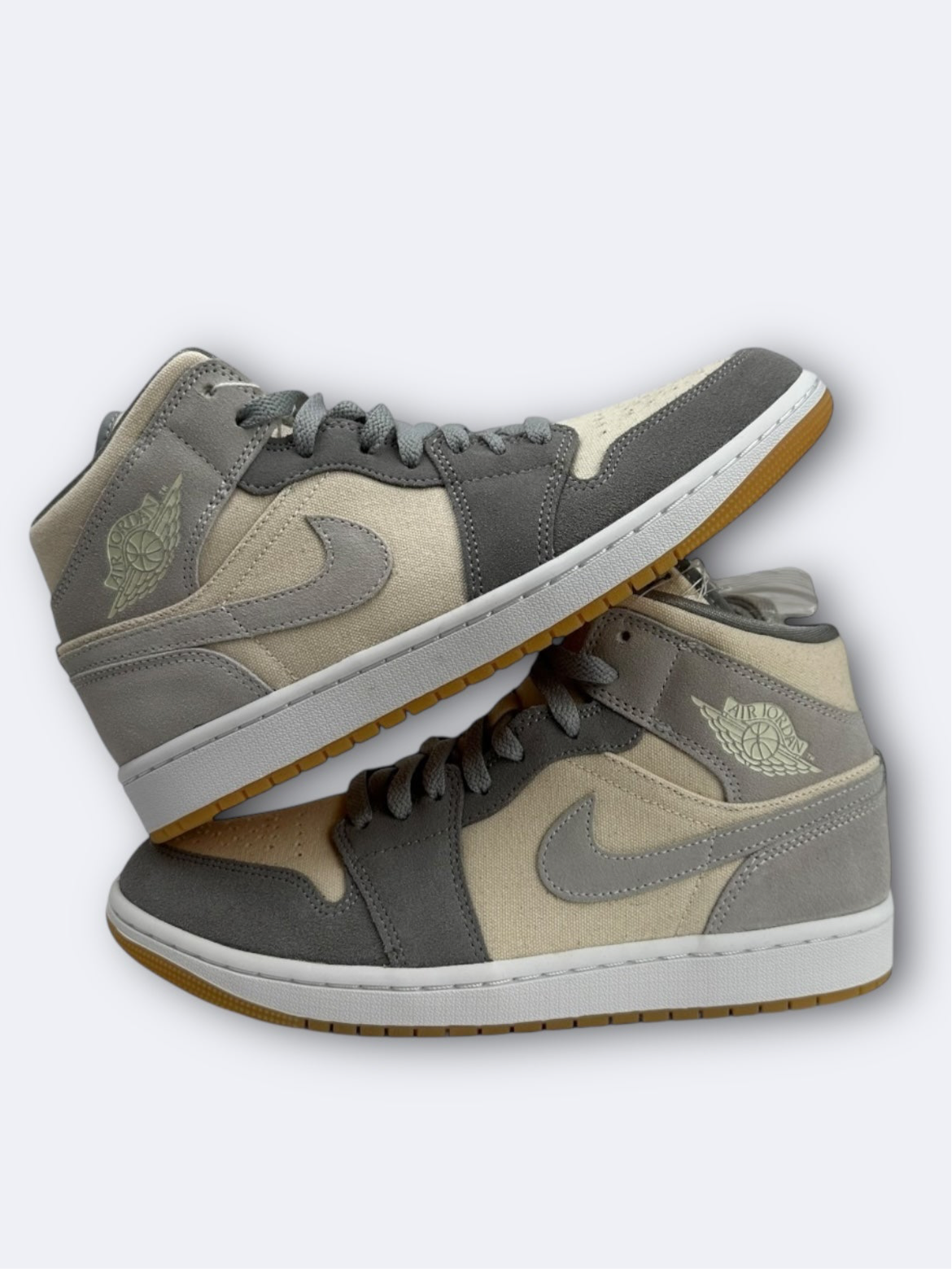 Air Jordan 1 Mid "Coconut Milk Particle Grey" - 42,5 Casual Area