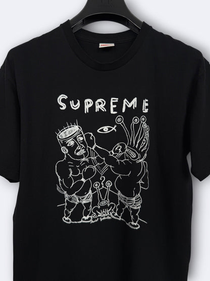 Tee-shirt Supreme x Daniel Johnston "Eternal Fight" - L Casual Area