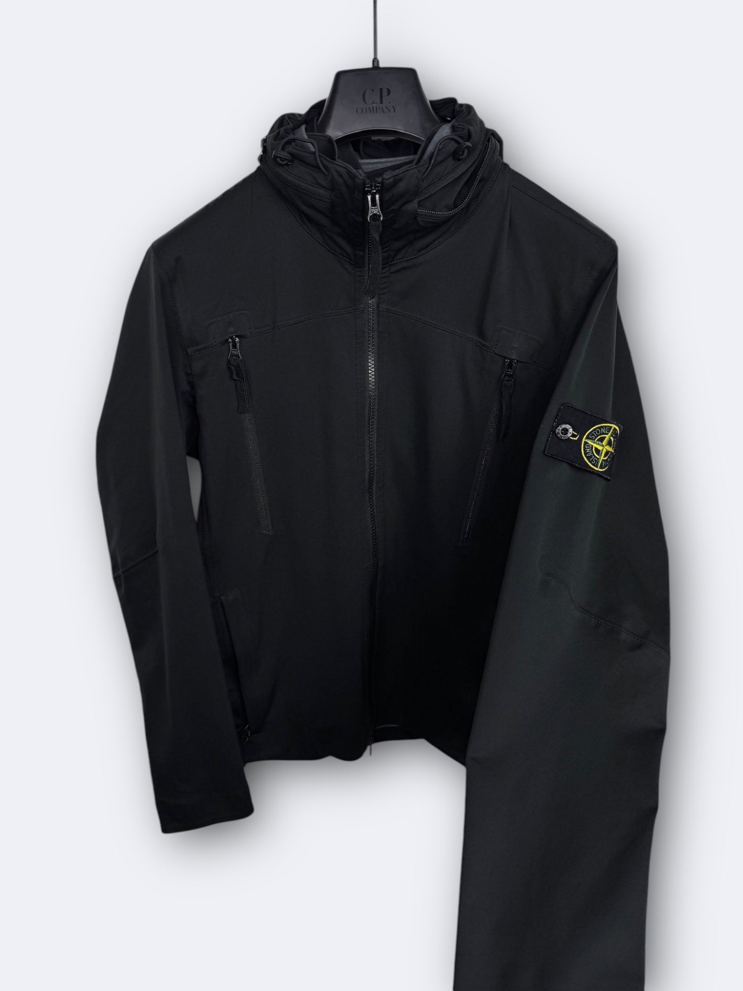 Light Soft Shell SI Check Grid Stone Island - S