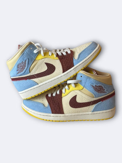 Maison Château Rouge x Air Jordan 1 Mid SE "Fearless" - 44 Casual Area