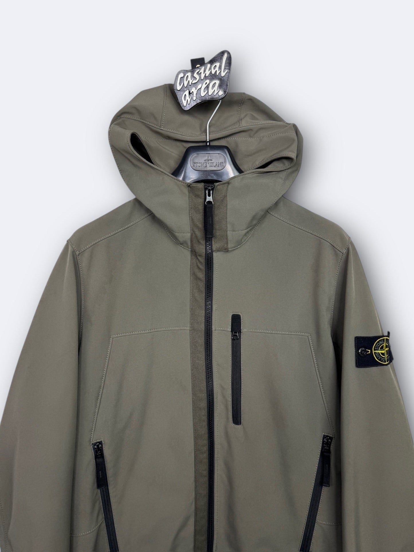 Soft Shell-R Stone Island - L Casual Area