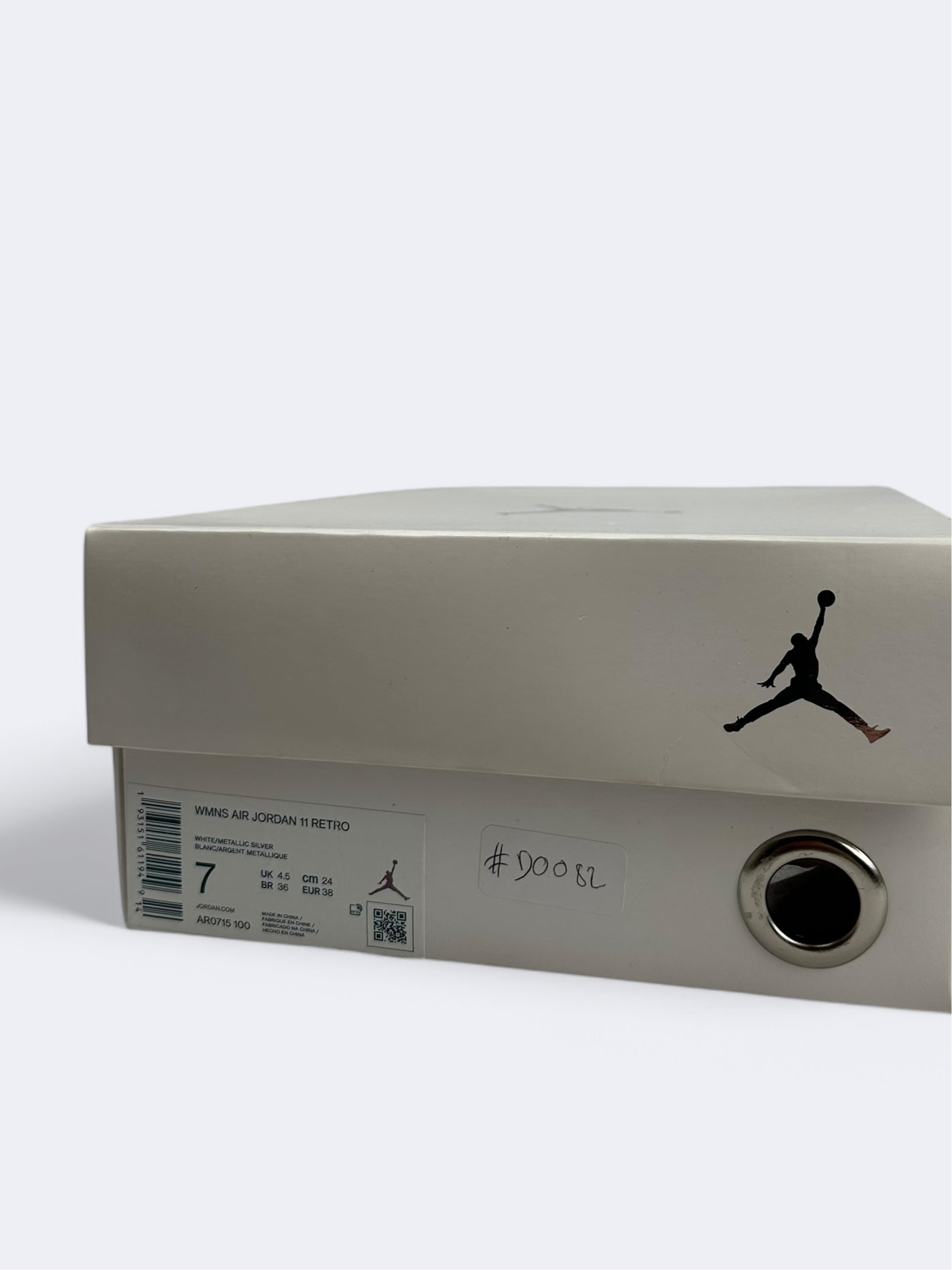 Air Jordan 11 Rétro White / Metallic Silver - 38 Casual Area