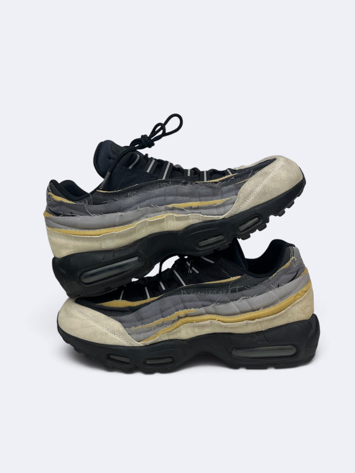 Comme des Garçons x Nike Air Max 95 "Black & Grey" - 45 Casual Area