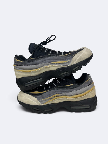Comme des Garçons x Nike Air Max 95 "Black & Grey" - 45 Casual Area