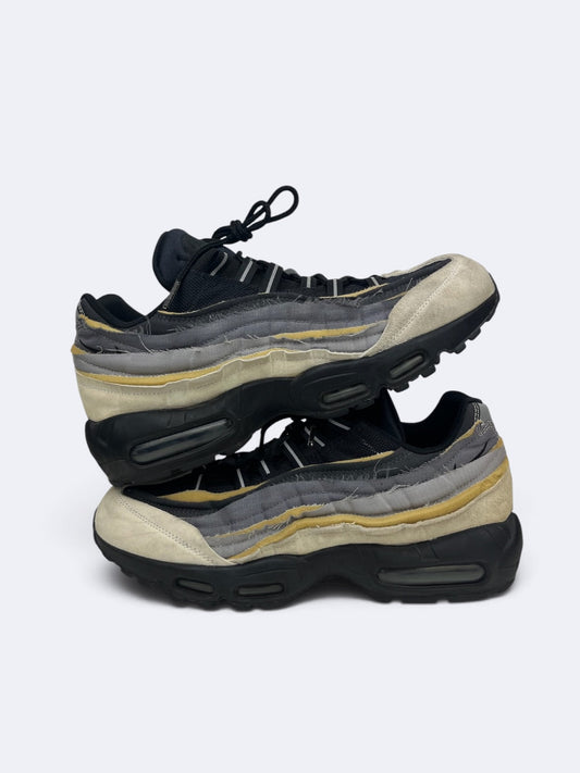 Comme des Garçons x Nike Air Max 95 "Black & Grey" - 45 Casual Area