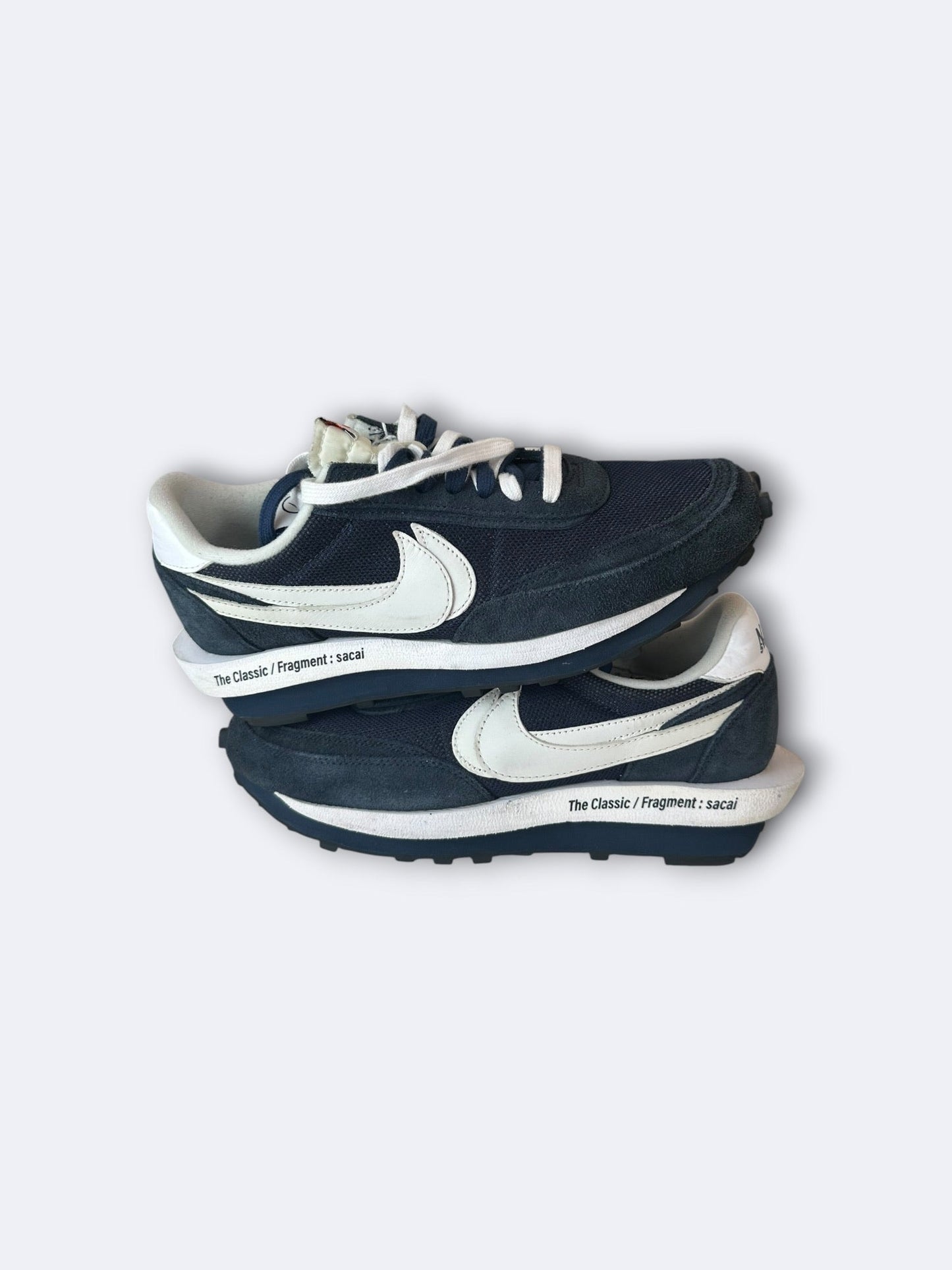 Fragment x Sacai x Nike LD Waffle "Blue Void" - 44 Casual Area