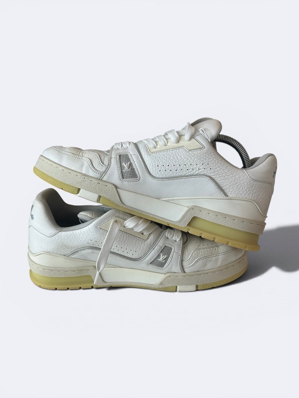 Louis Vuitton LV Trainer Blanc - 41,5 Casual Area