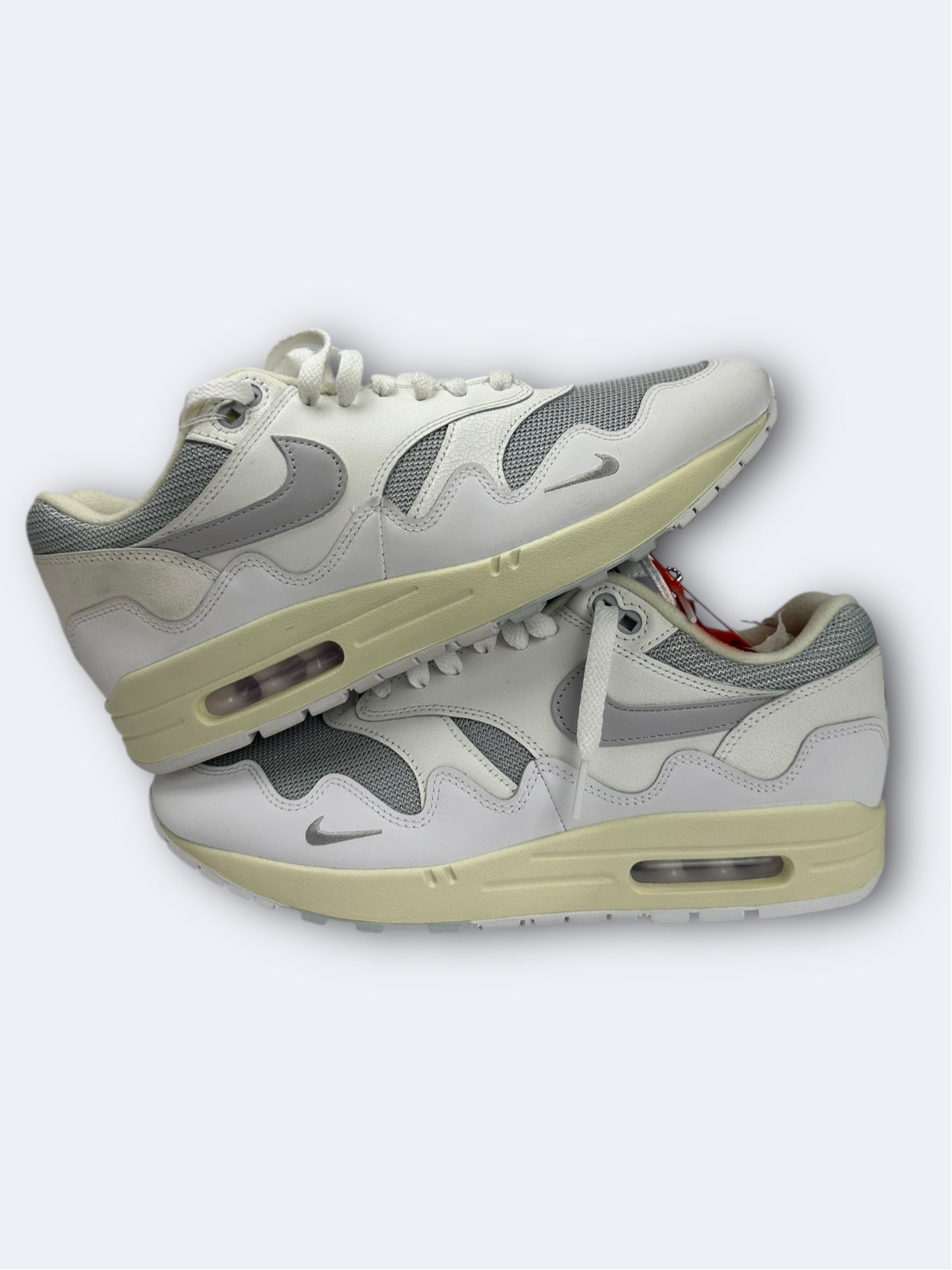Patta x Air Max 1 "White Pure Platinum" - 43 Casual Area