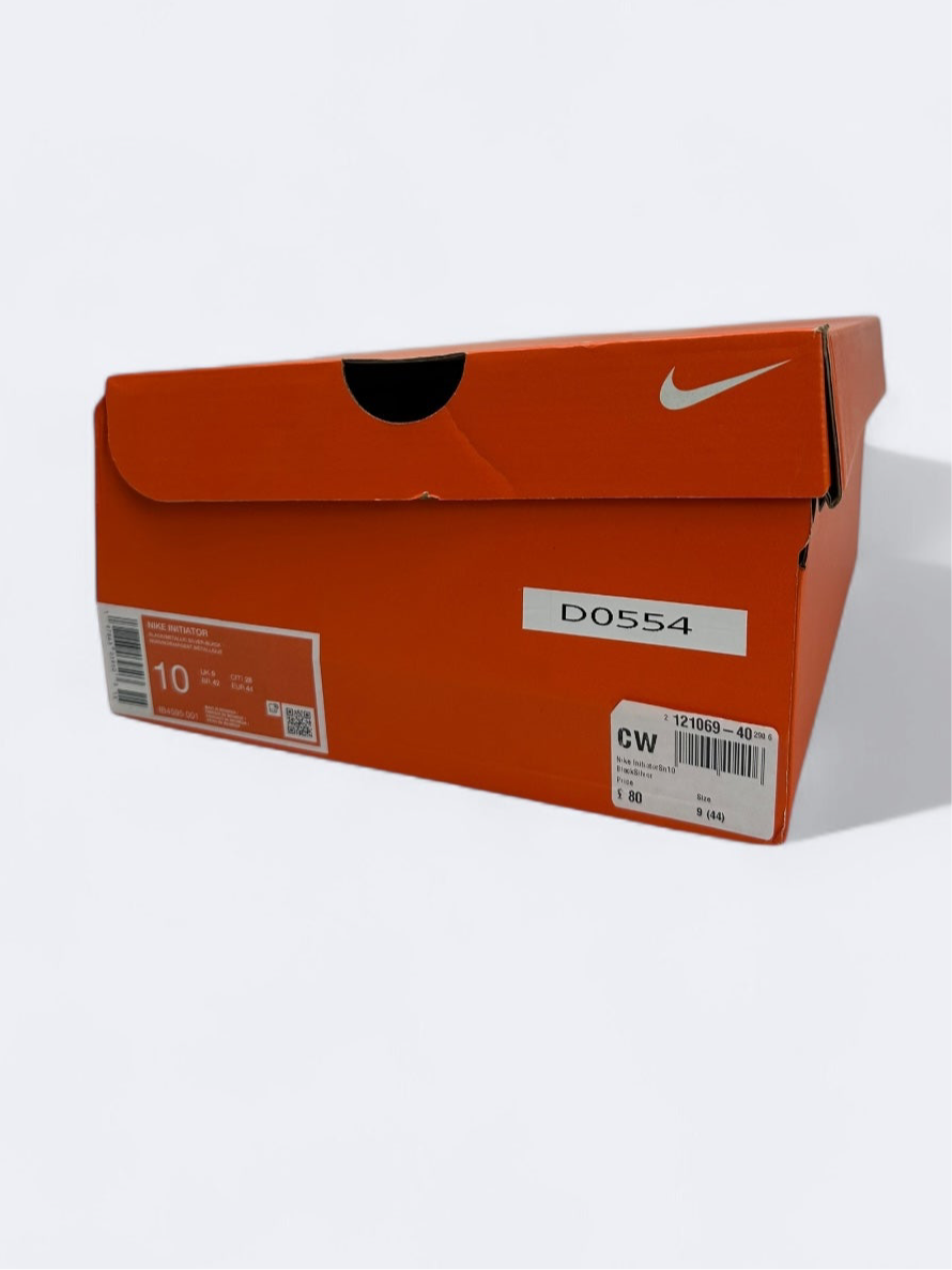 Nike Initiator Running Shoe "Black Metallic Silver" - 44 Casual Area