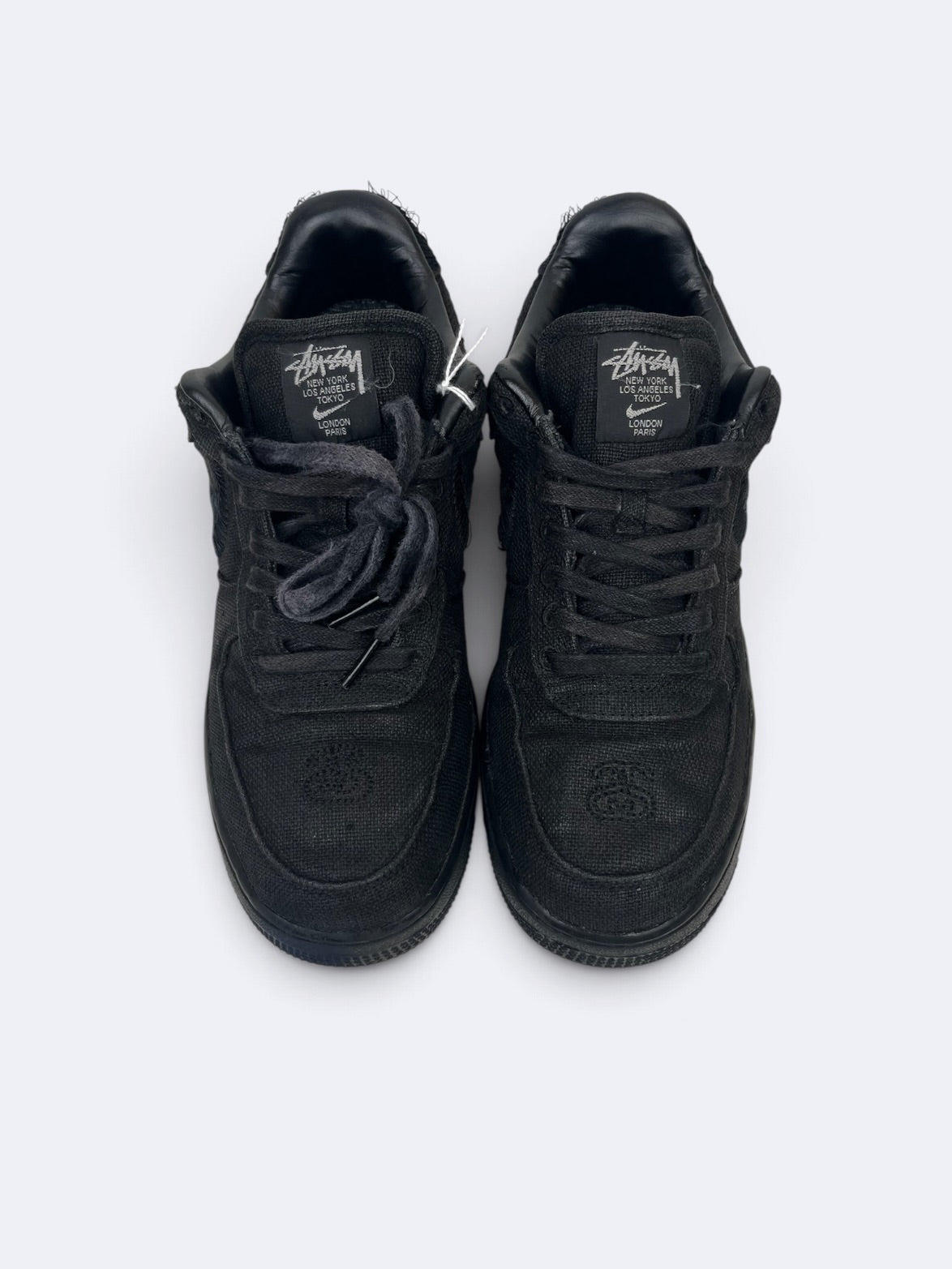 Stussy x Nike Air Force 1 "Black" - 42,5 Casual Area