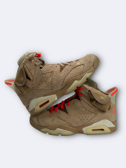 Travis Scott x Air Jordan 6 Retro "British Khaki" - 40,5 Casual Area