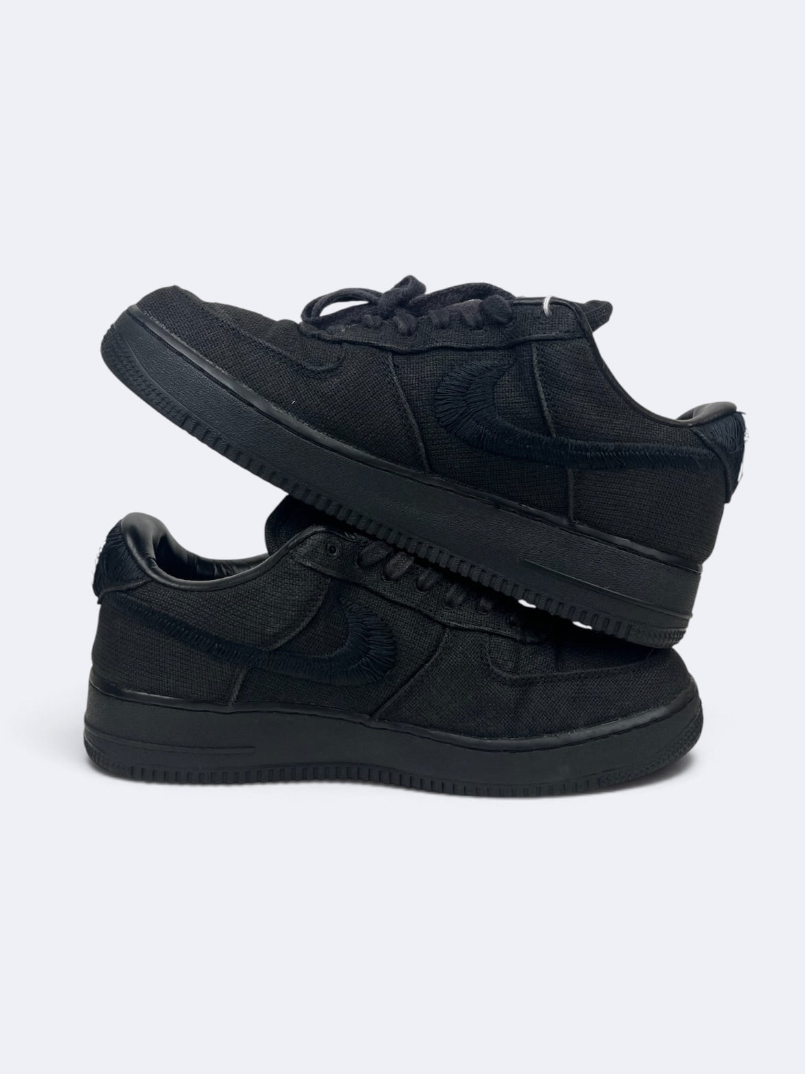 Stussy x Nike Air Force 1 "Black" - 42,5 Casual Area