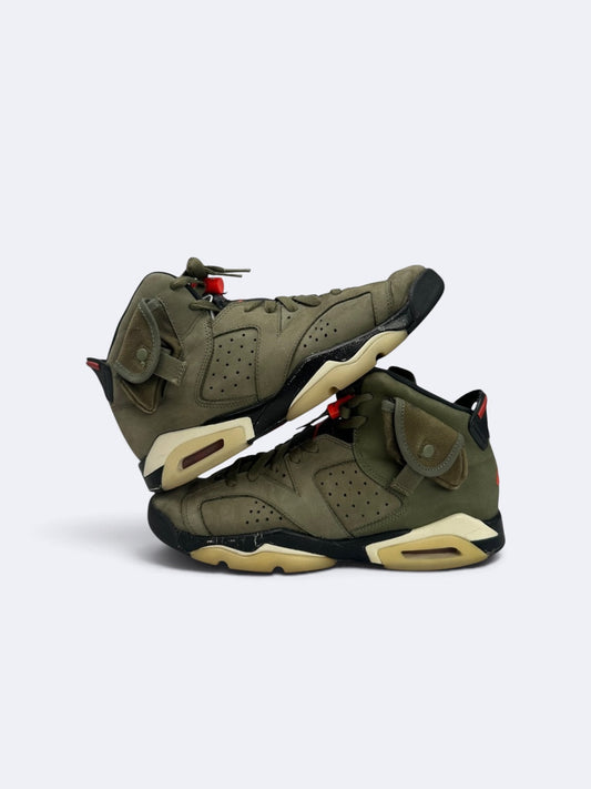 Travis Scott x Air Jordan 6 Retro "Medium Olive" - 40 Casual Area