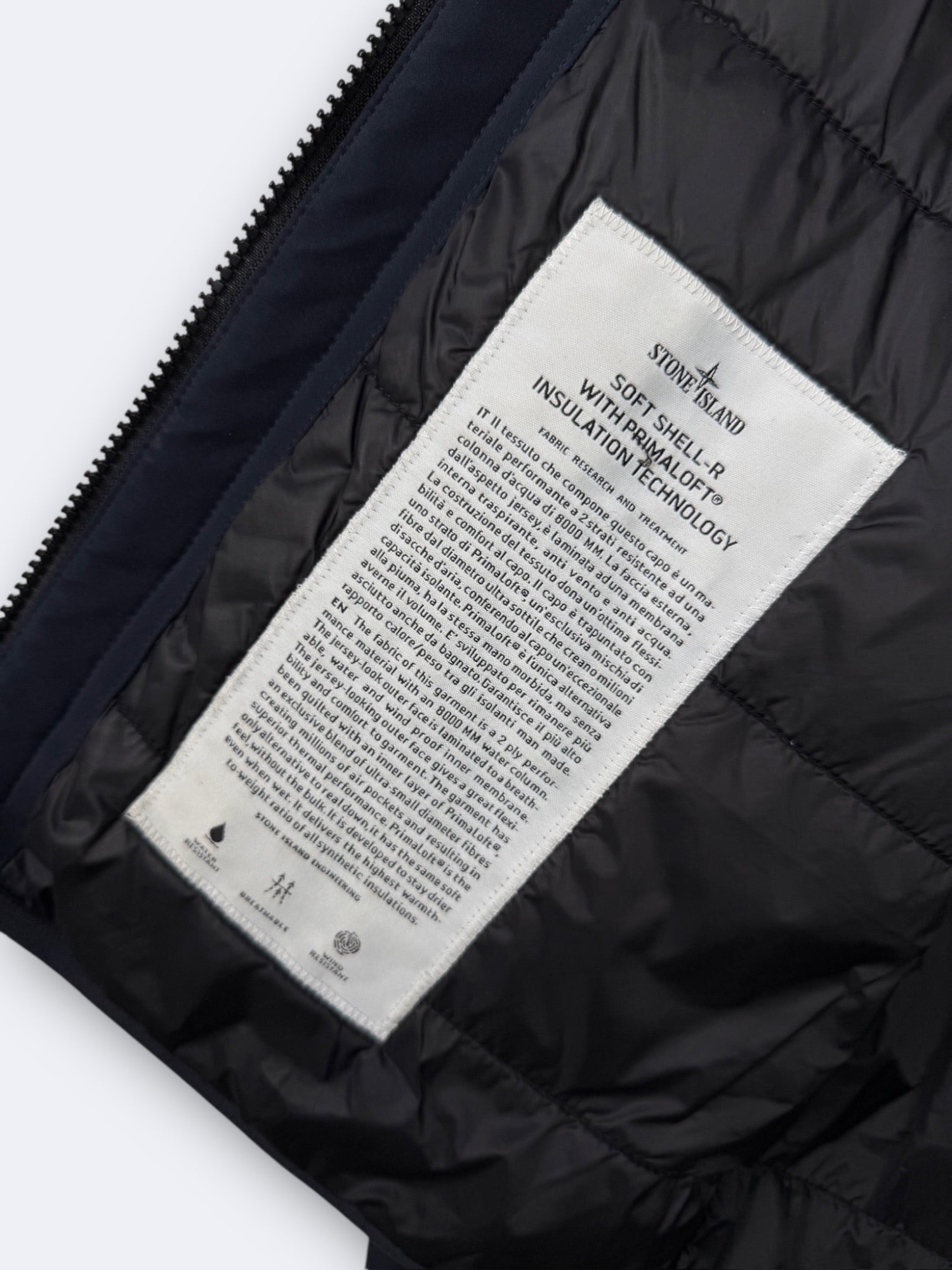 Soft Shell-R "Primaloft" Stone Island - S Casual Area