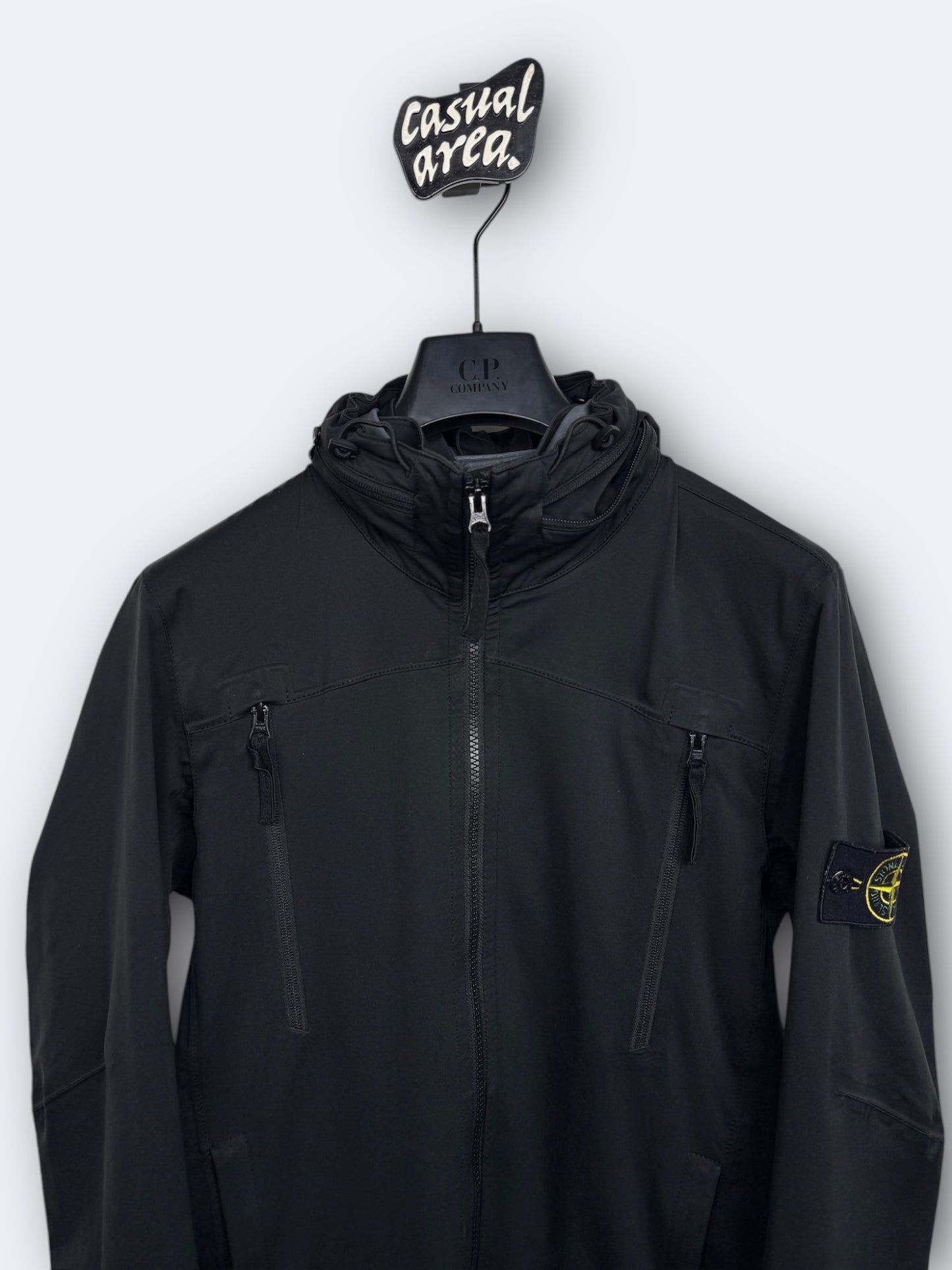 Light Soft Shell SI Check Grid Stone Island - S